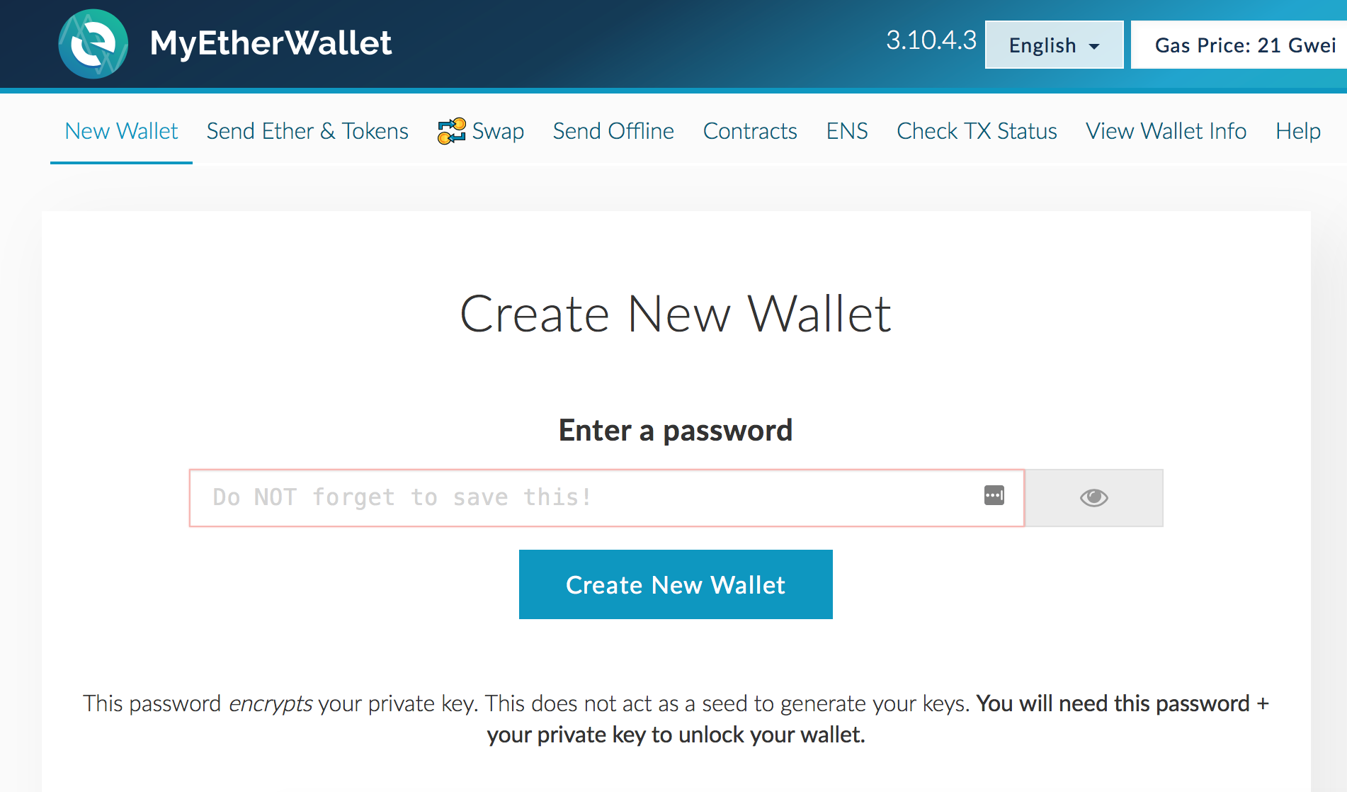 How to Create your Ethereum Wallet | by BitNautic | Medium