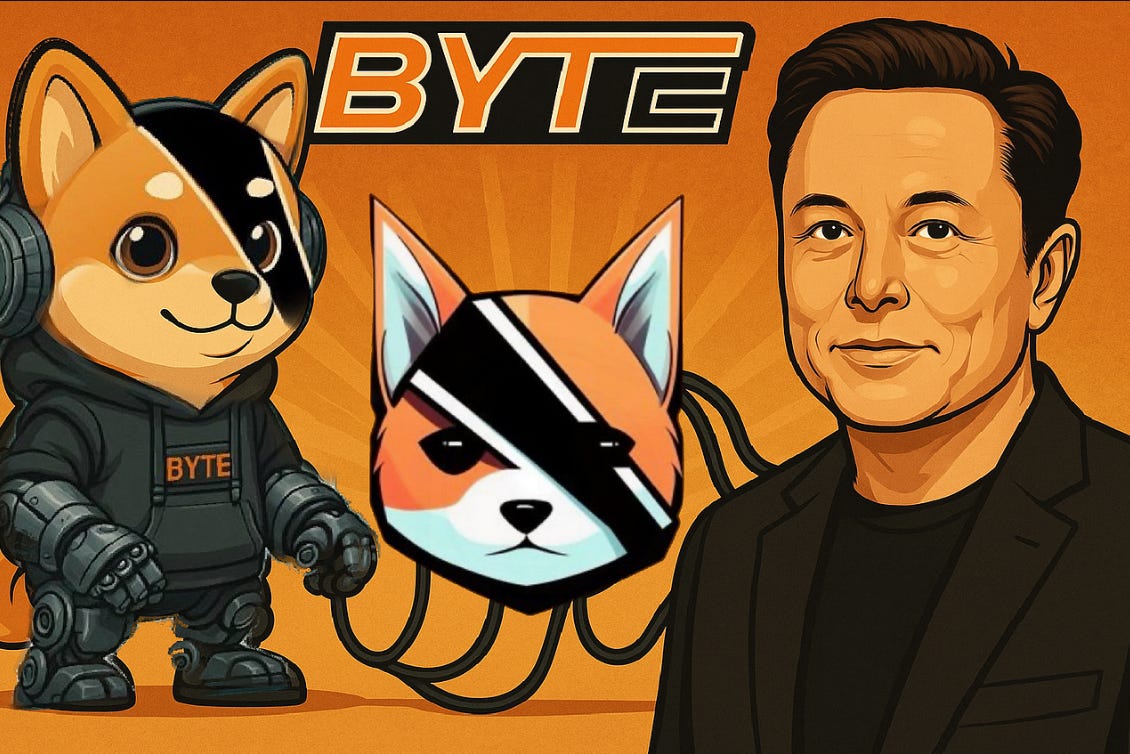 BYTE: The AI Dog Coin Inspired by Musk & xAI | Medium