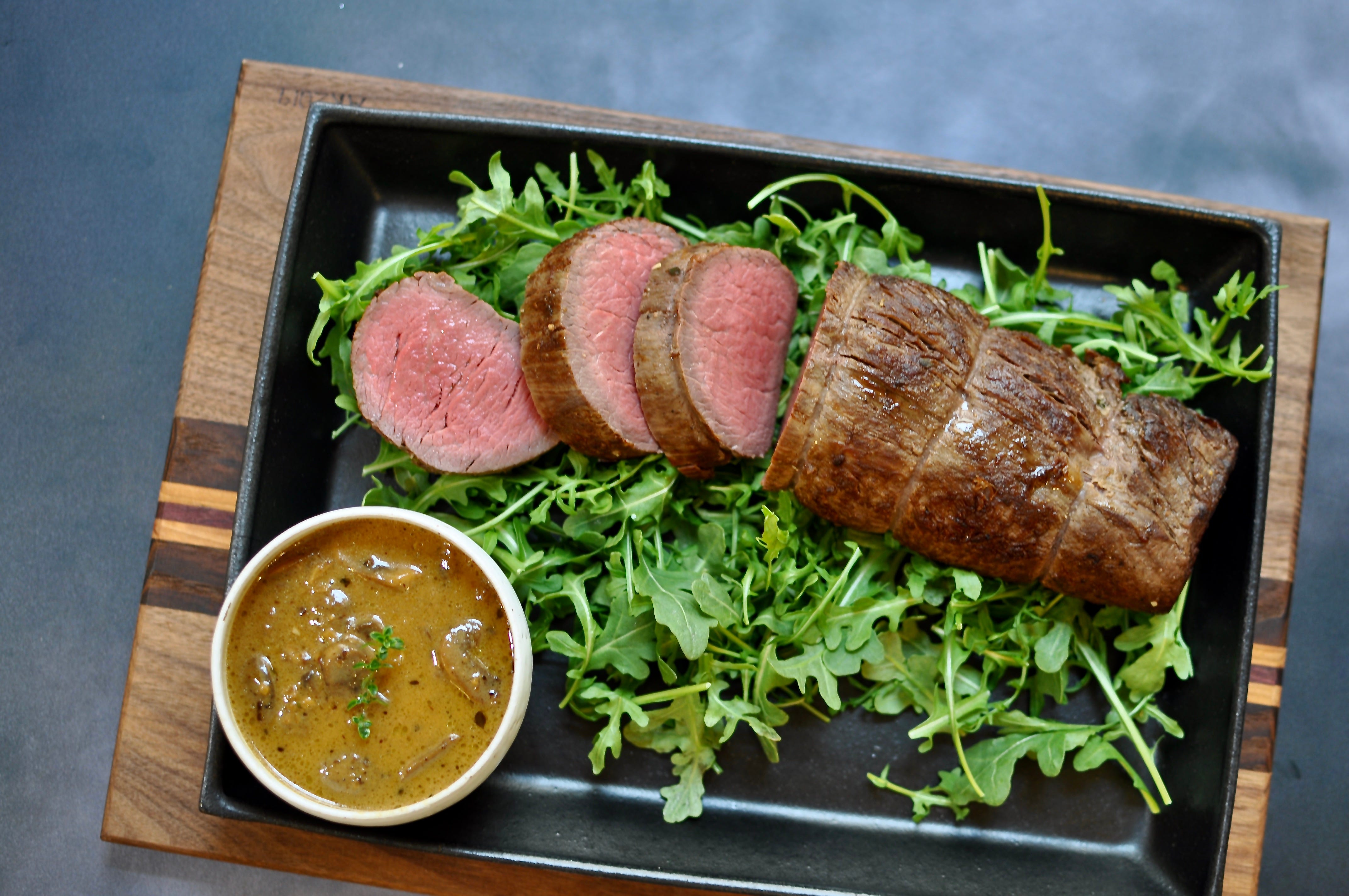 Slow-Roast Beef Tenderloin with Creamy Marsala Sauce | by Jipbap