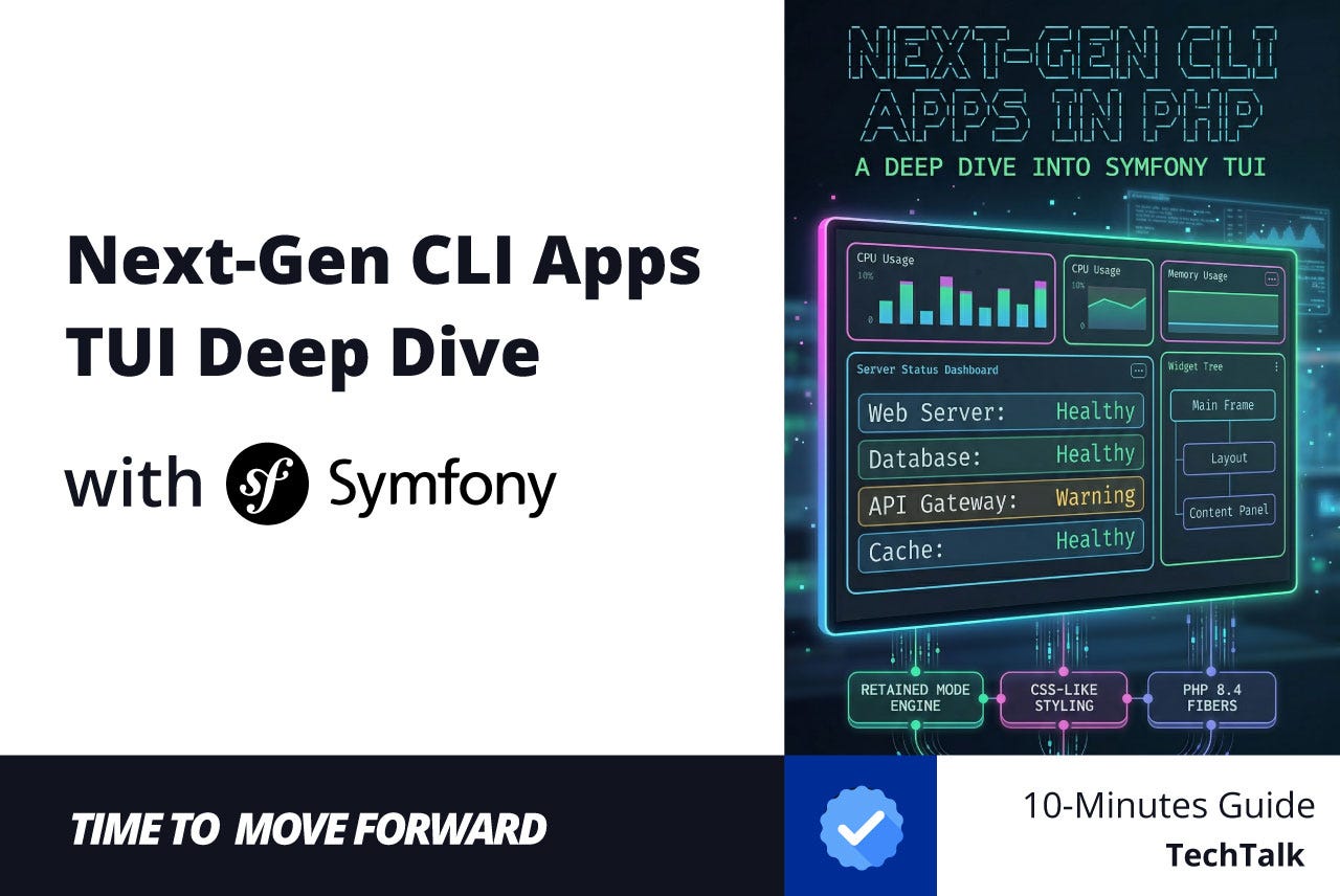 Next-Gen CLI Apps in PHP: A Deep Dive into Symfony TUI | by Matt 