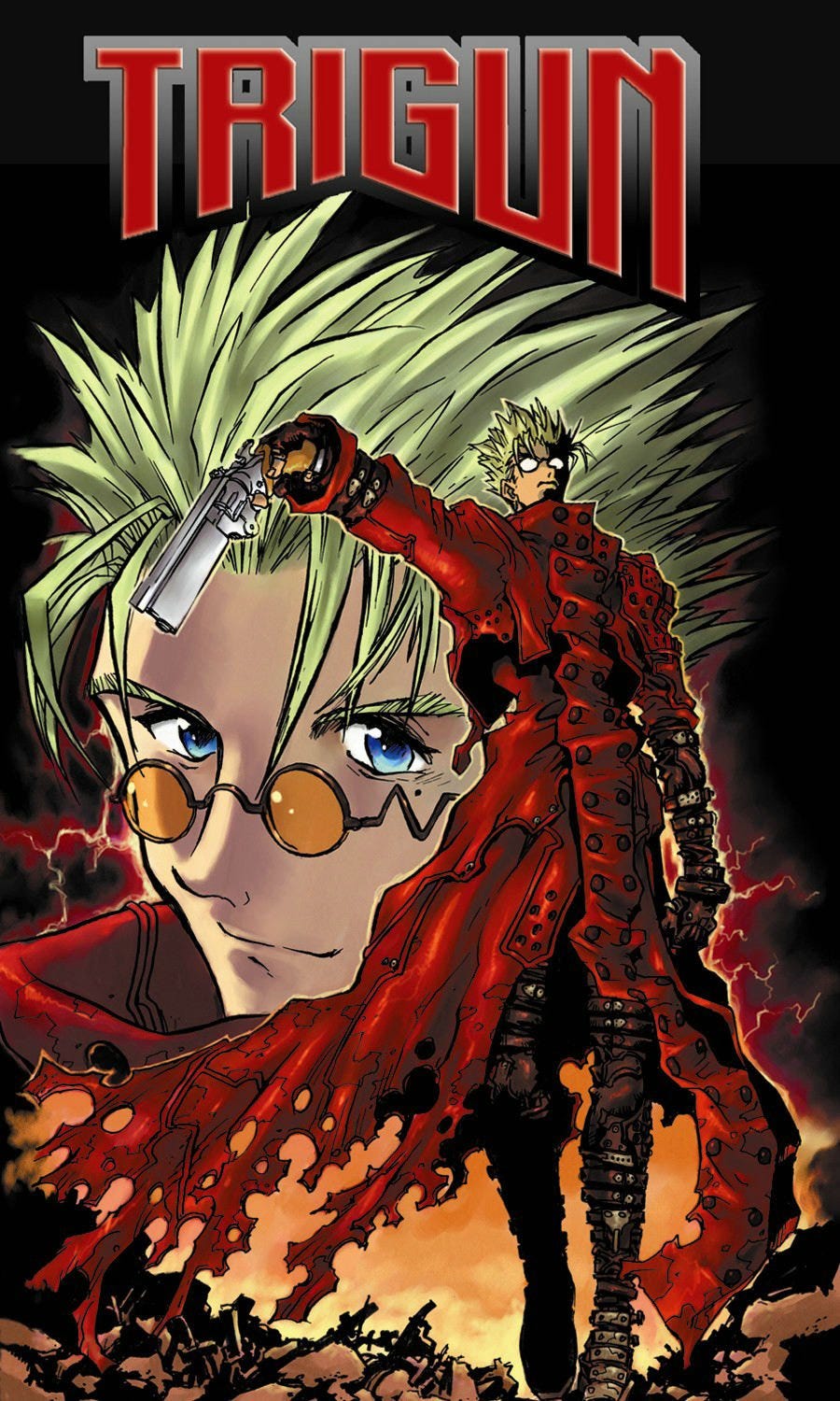青年漫画 TRIGUN ARCHIVES Yasuhiro Nightow's Trigun anime manga. Vol. 2, Wolfwood : Nightow