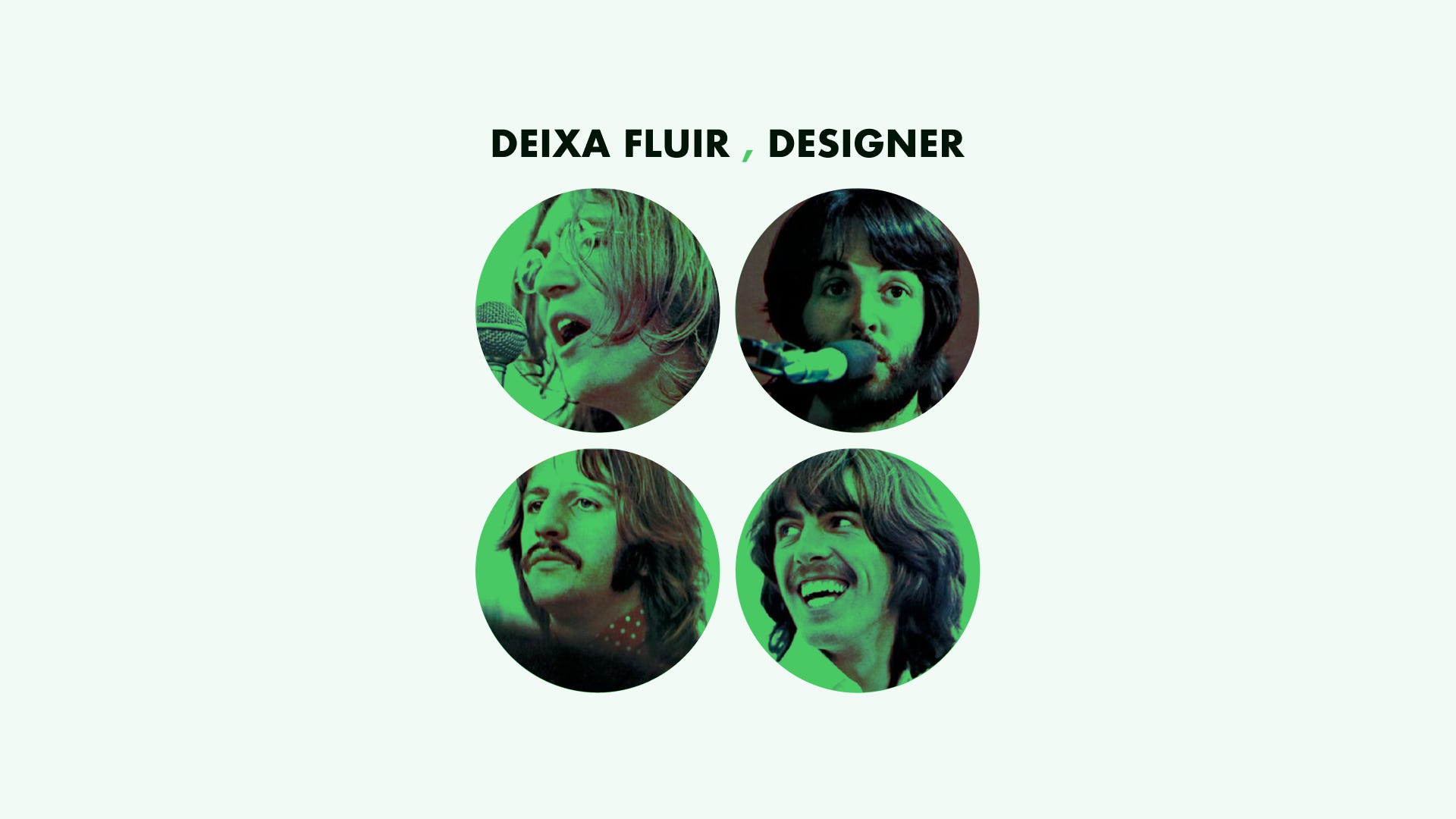 Deixa fluir, Designer. O que “Get Back” dos Beatles me ensinou