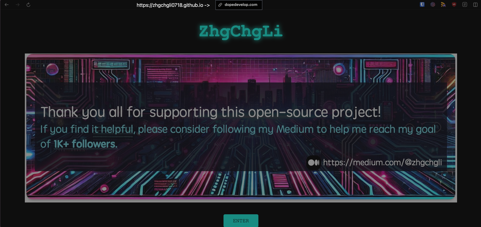 Github Pages 自訂網域教學. 使用你的網域替代原本的github.io 網址| by ZhgChgLi | ZRealm Dev. |  Medium