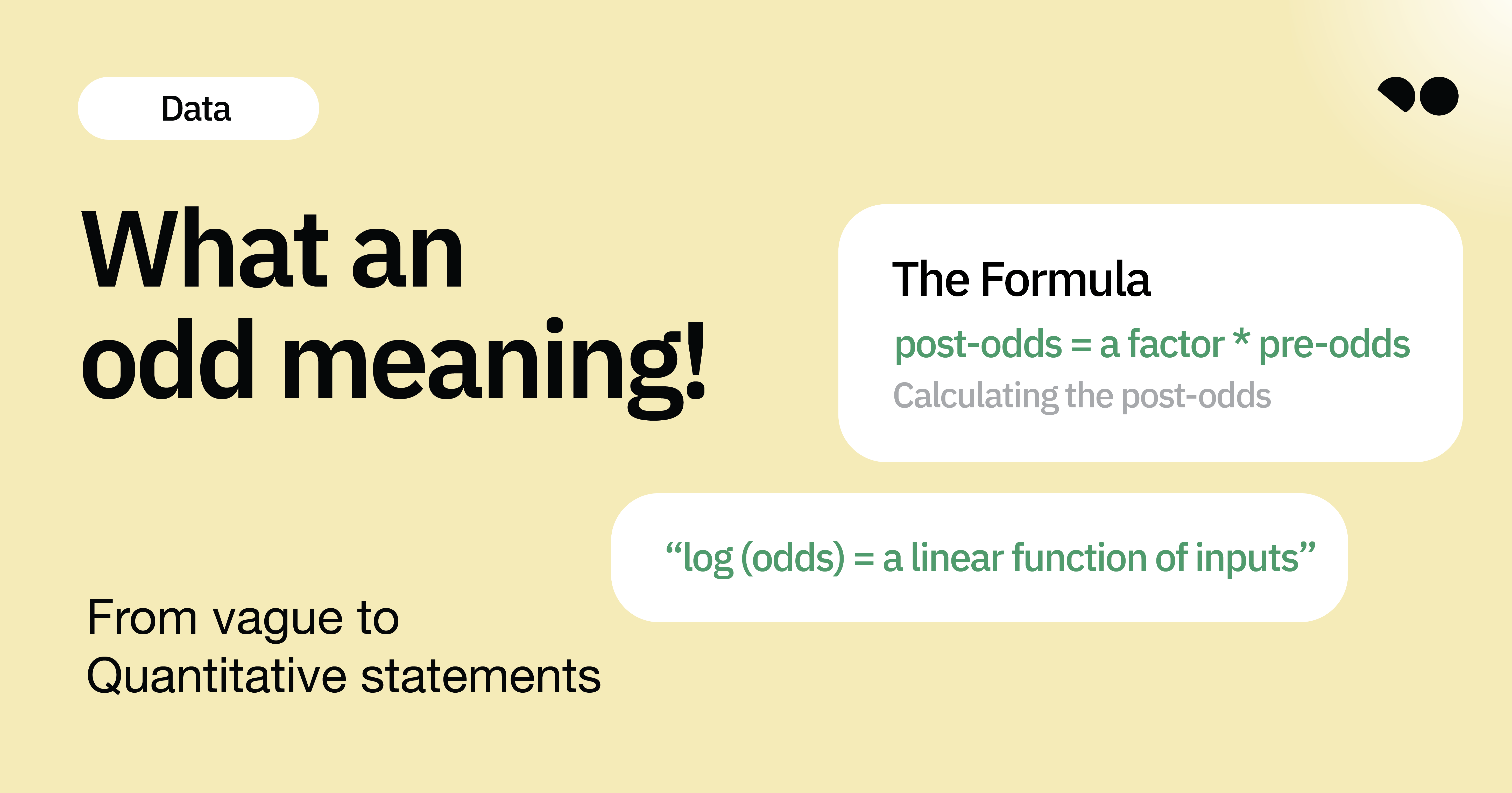 What an odd meaning! From vague to Quantitative statements | by Huy Tran |  Tamara Tech & Product | Medium