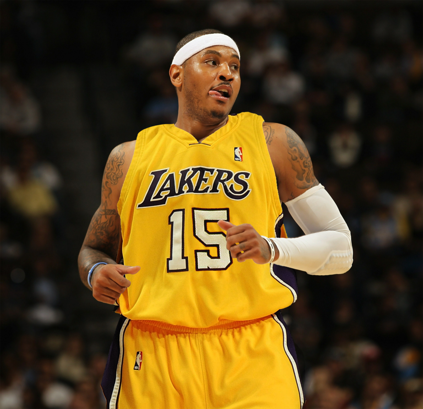 melo lebron lakers