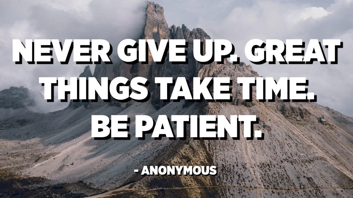 20 Motivational Quotes that Will Help You Never Give Up | by Weida Ang |  ruey hao@ | Medium