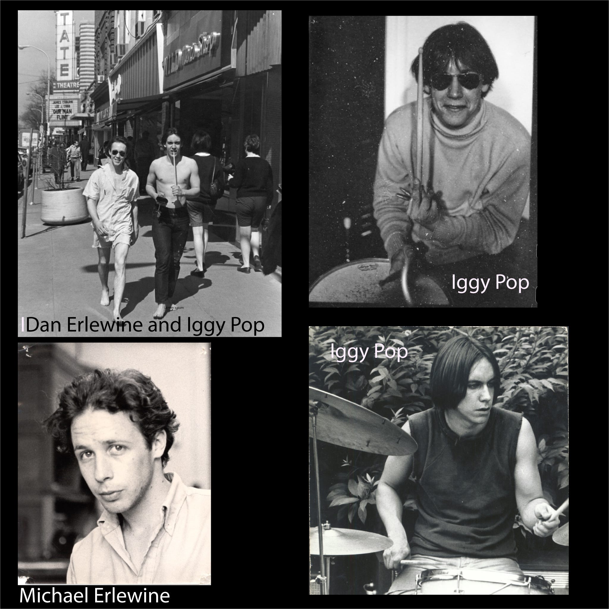 Iggy Pop. By Michael Erlewine | by Michael Erlewine -- Archivist Popular  Culture