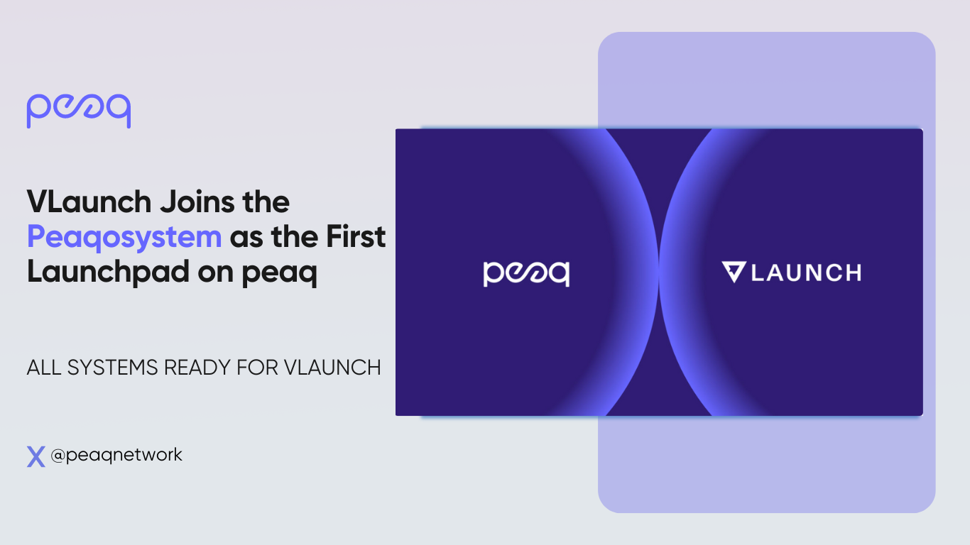 VLaunch Joins the Peaqosystem as the First Launchpad on peaq | by Vitalii  Ishchenko | Medium