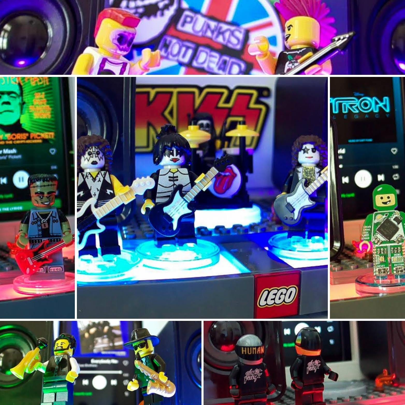 My LEGO Minifigures Play Music. Instead of selecting a record, a