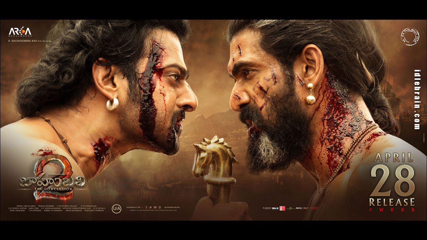 Baahubali 2 review. A movie with a slow first half. The… | by Venkat Raghav  | Medium, image size:1366x768