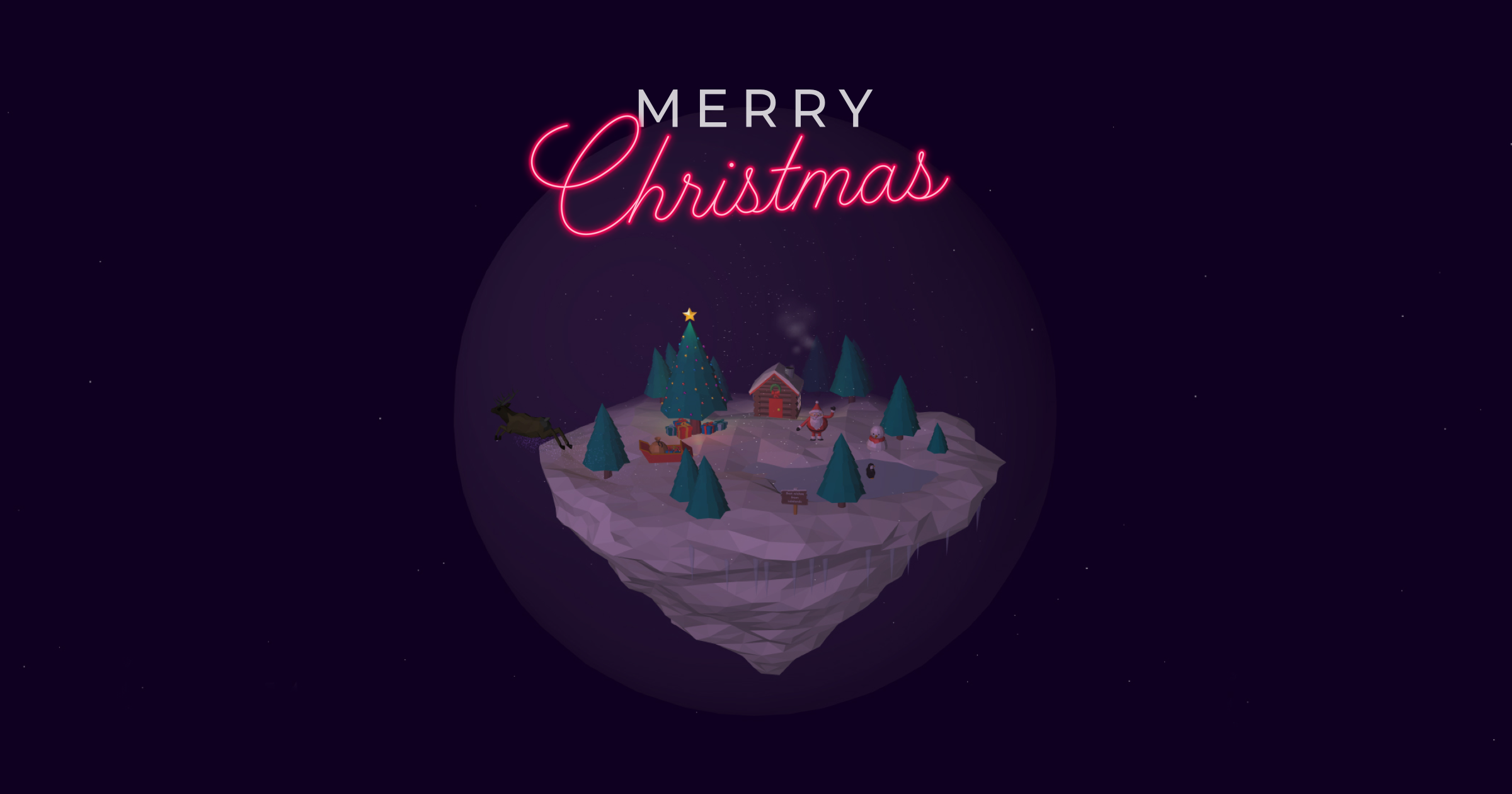 How we crafted a playful digital Christmas card in 3D on the web