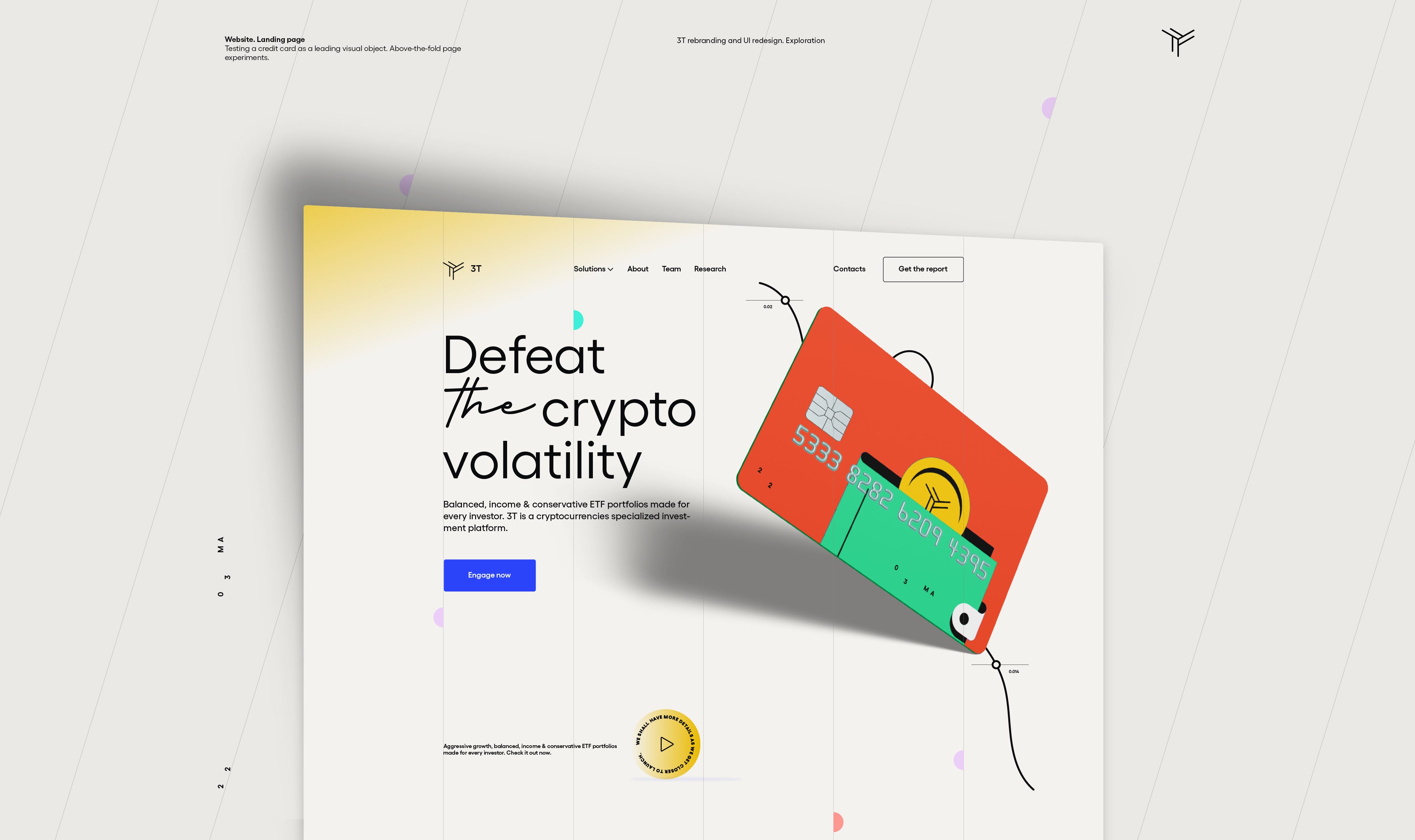 3T rebranding and website redesign. Exploration | by Maxim Aginsky | Muzli  - Design Inspiration