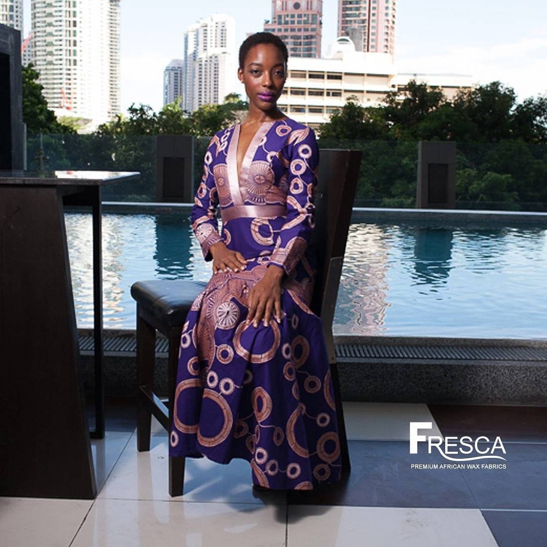 white christmas dresses African Print Infinity Multiway Maxi Dress