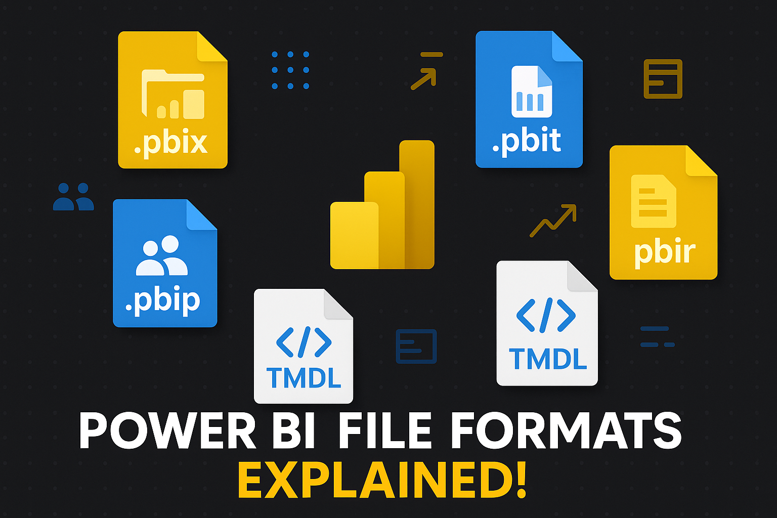 Power BI File Formats: The Ultimate Guide to .pbix, .pbip \u0026 More | by Akram  Mubeen | Power BI Masterclass | Medium, image size:1536x1024