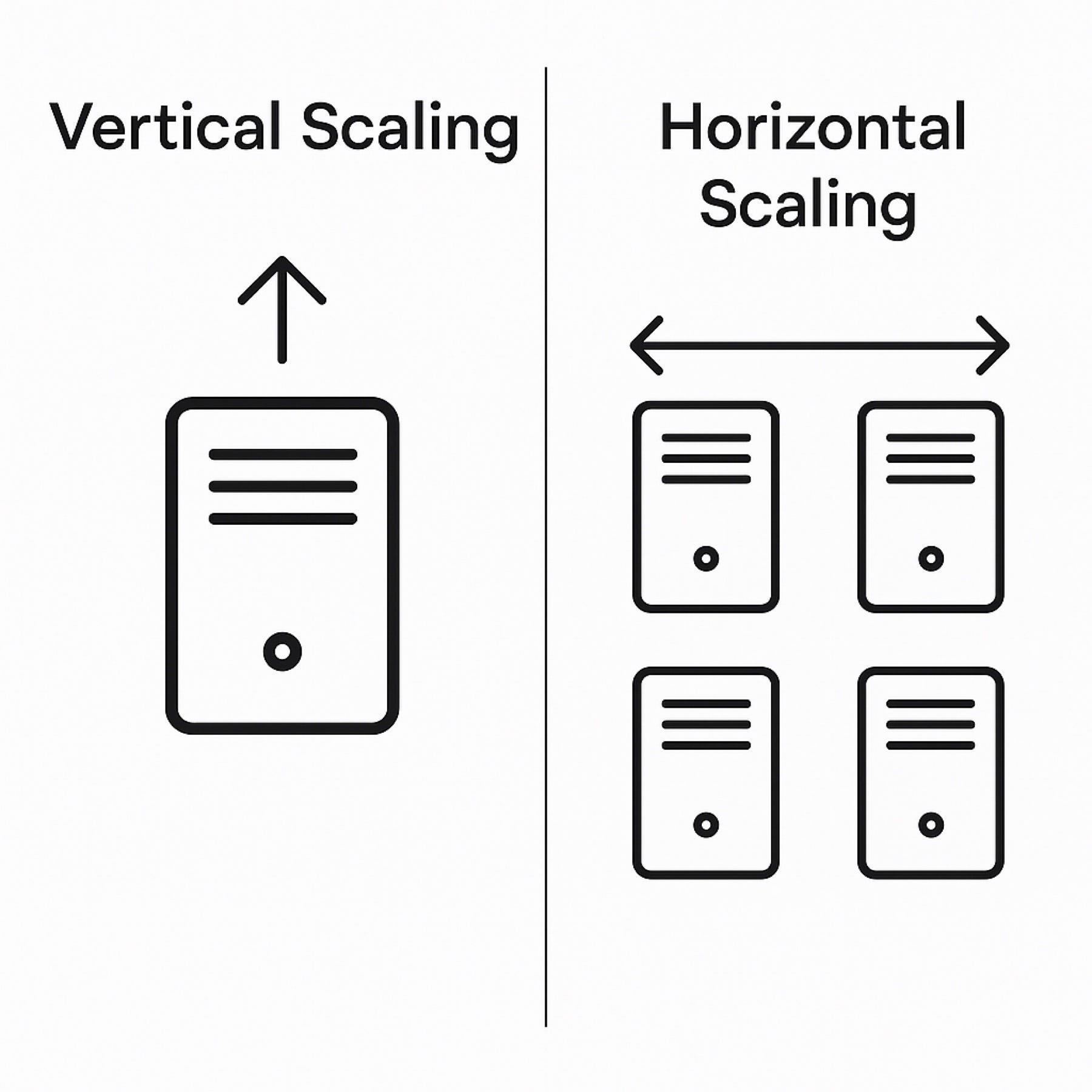 What Is The Difference Between Vertical Scale Up And Horizontal Scale Out