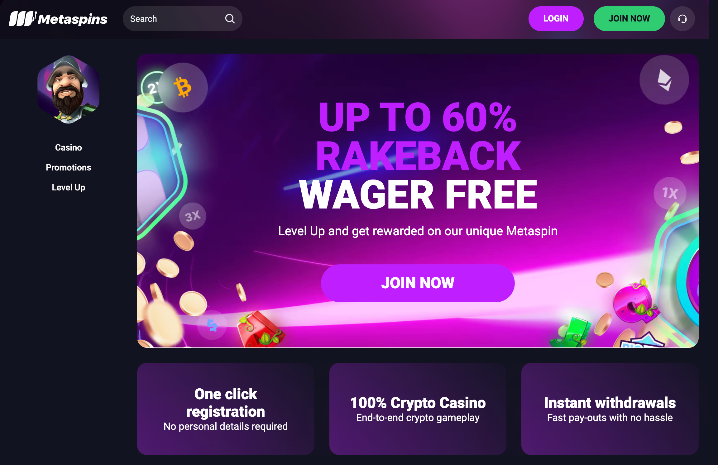 METASPINS LAUNCHES 100% CRYPTO CASINO | by Metaspins | Metaspins | Medium