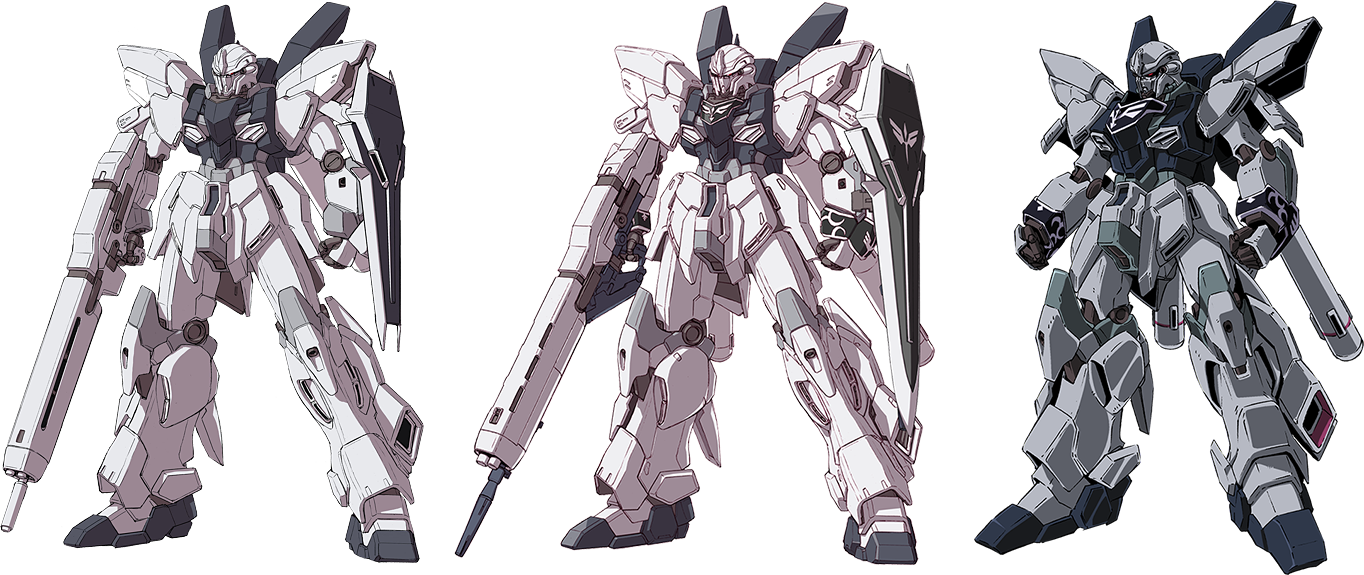 Gundam NT Design History: MSN-06S-2 Sinanju Stein Unit 2