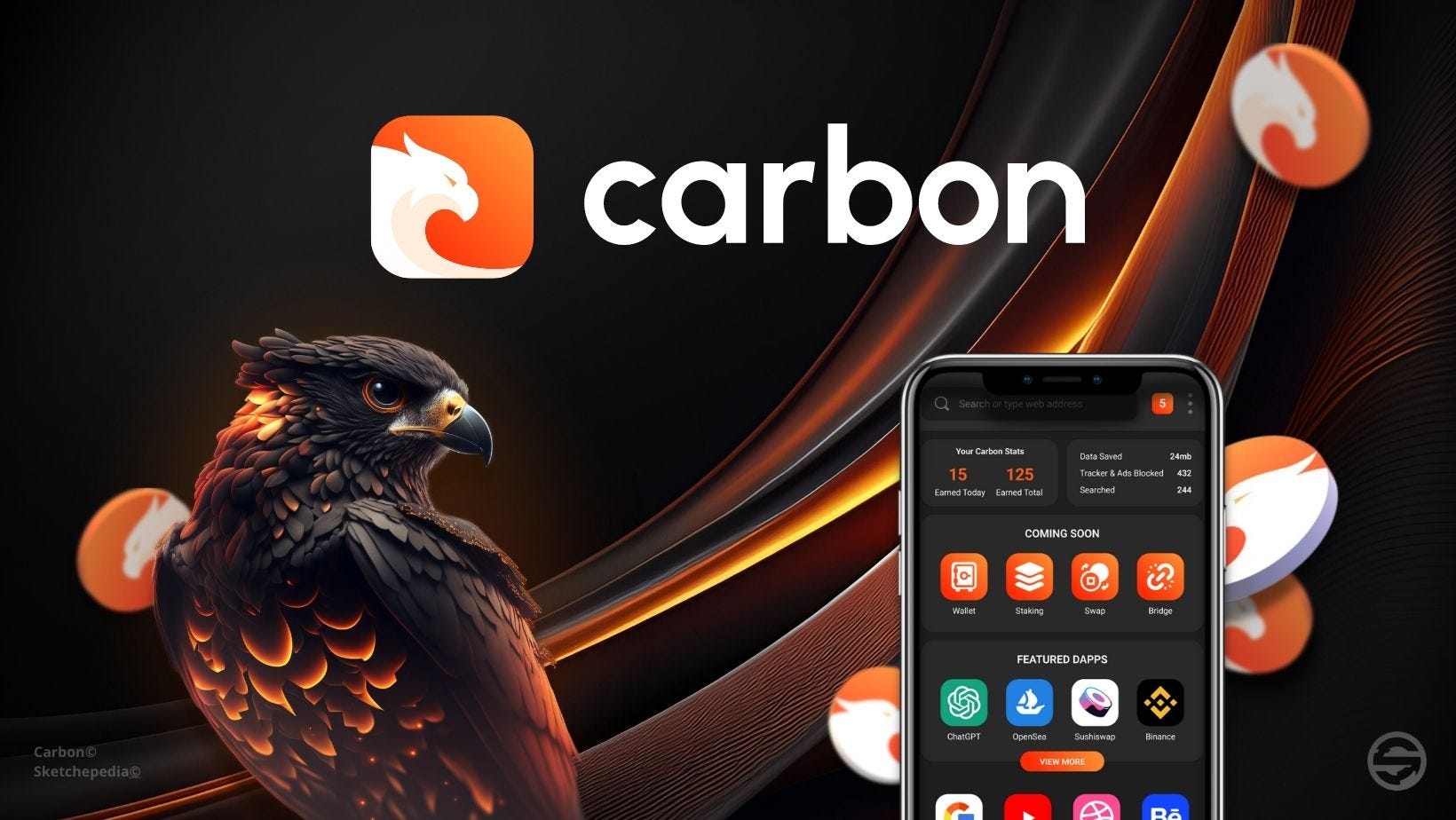 Carbon Browser — Earn cryptos with a decentralized, fast and secure  browsing | by Satolix.io | Medium