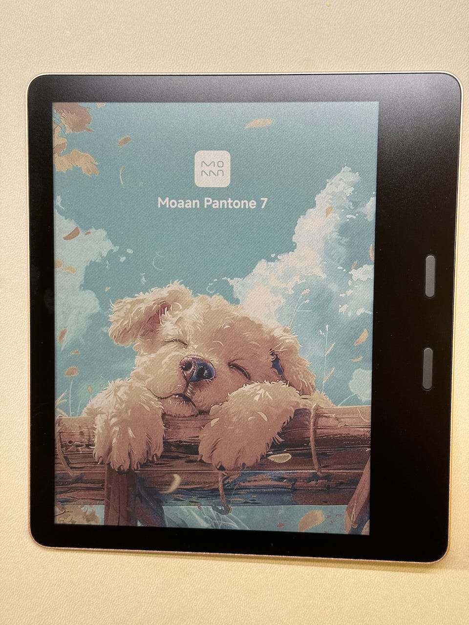 首發《墨案Pantone 7 》 7吋彩色閱讀器- 愛看書的保羅- Medium