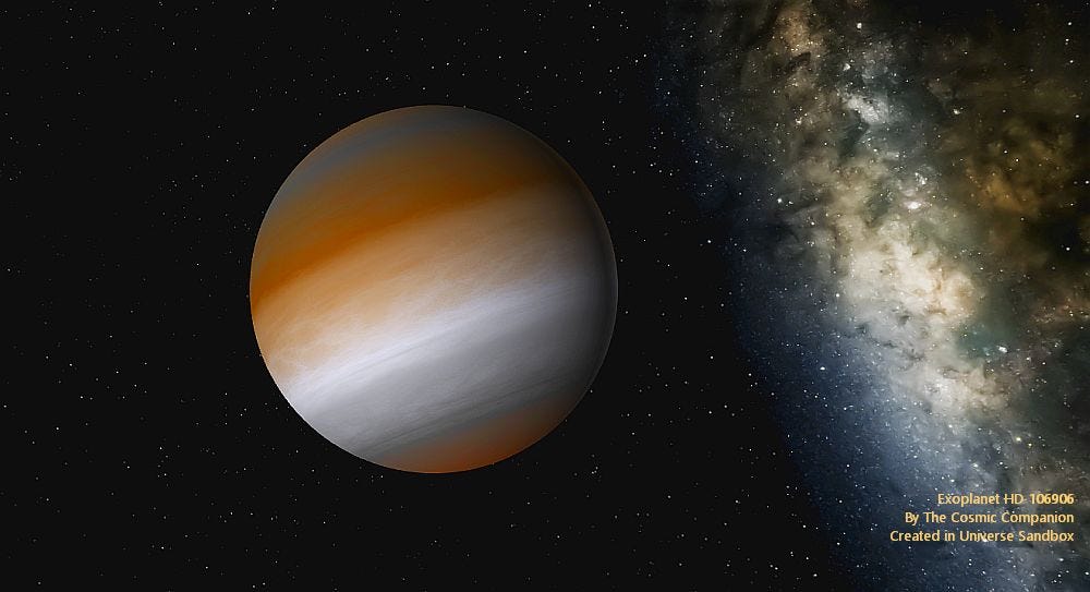 Weird Exoplanet HD 106906 b is a Dead Ringer for Planet X