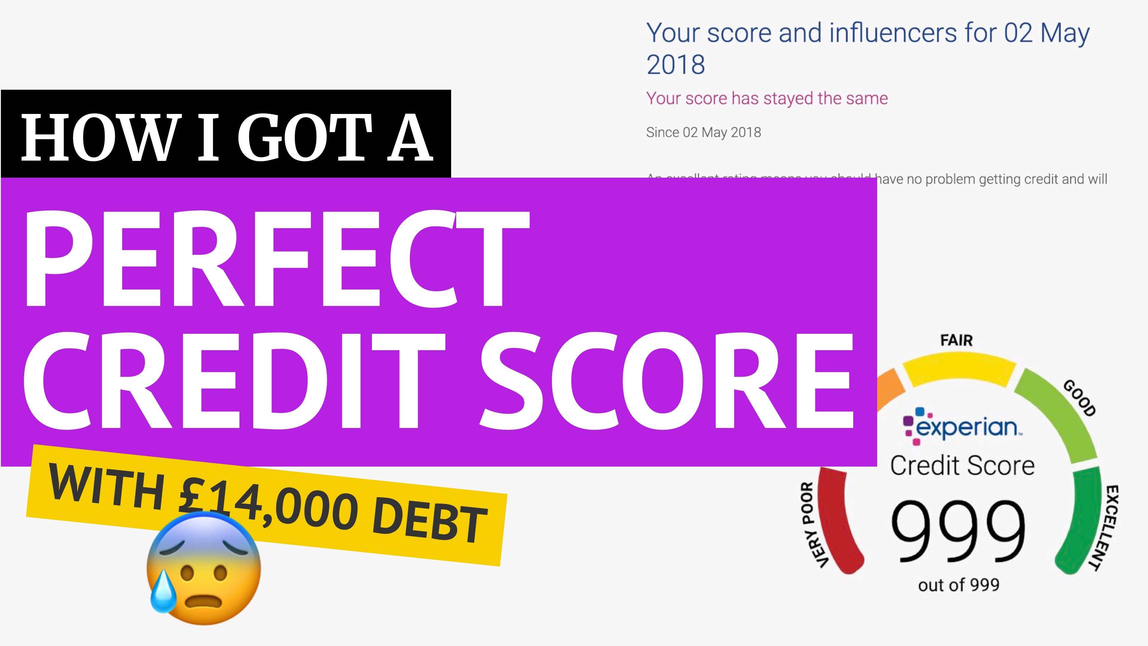 How I got a perfect Experian credit score with £14,000 debt | by Efosa S.  Omorogbe | EfosaSO | Medium