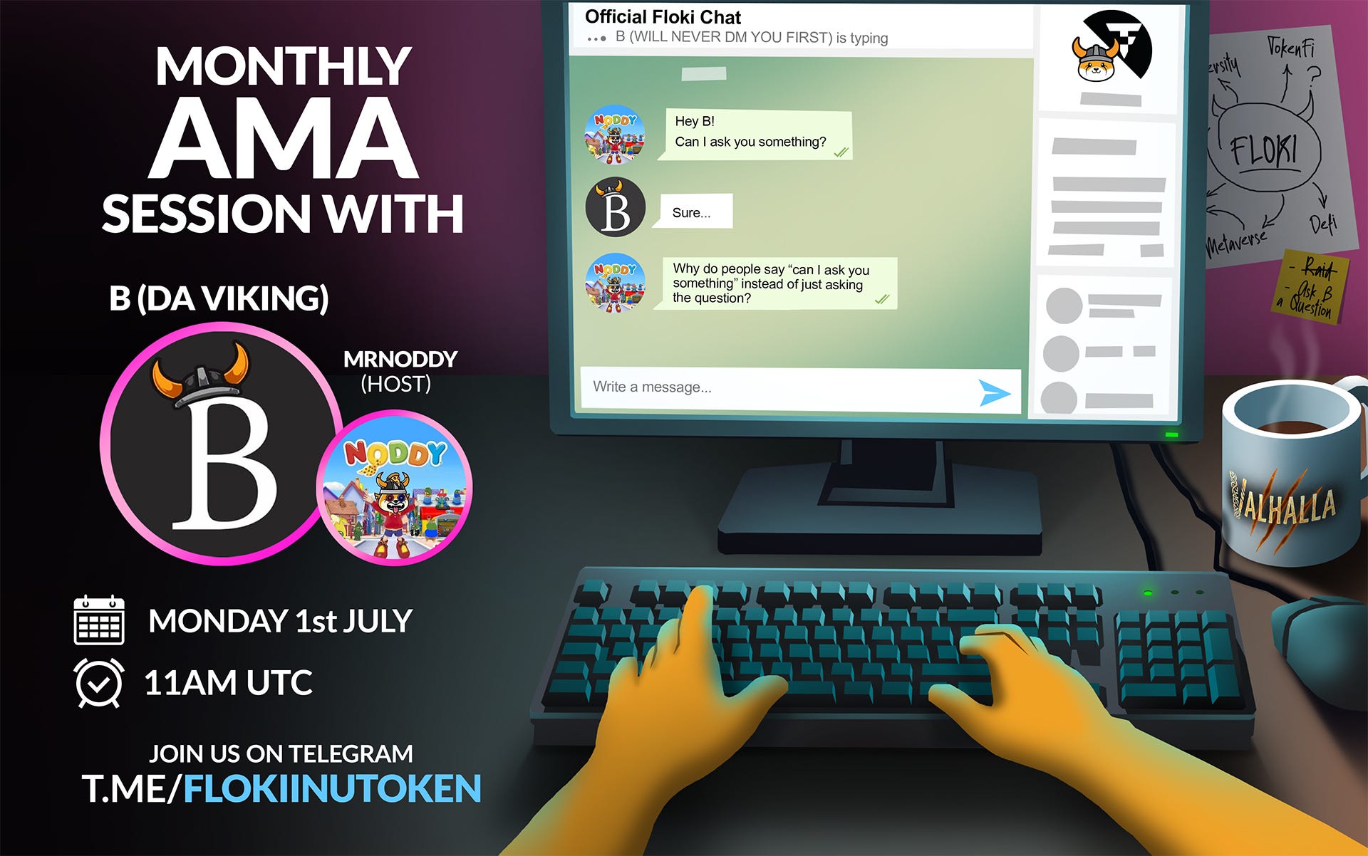 MONTHLY AMA WITH FLOKI CORE ADVISOR B (July 1st, 2024) | by FLOKI | Medium