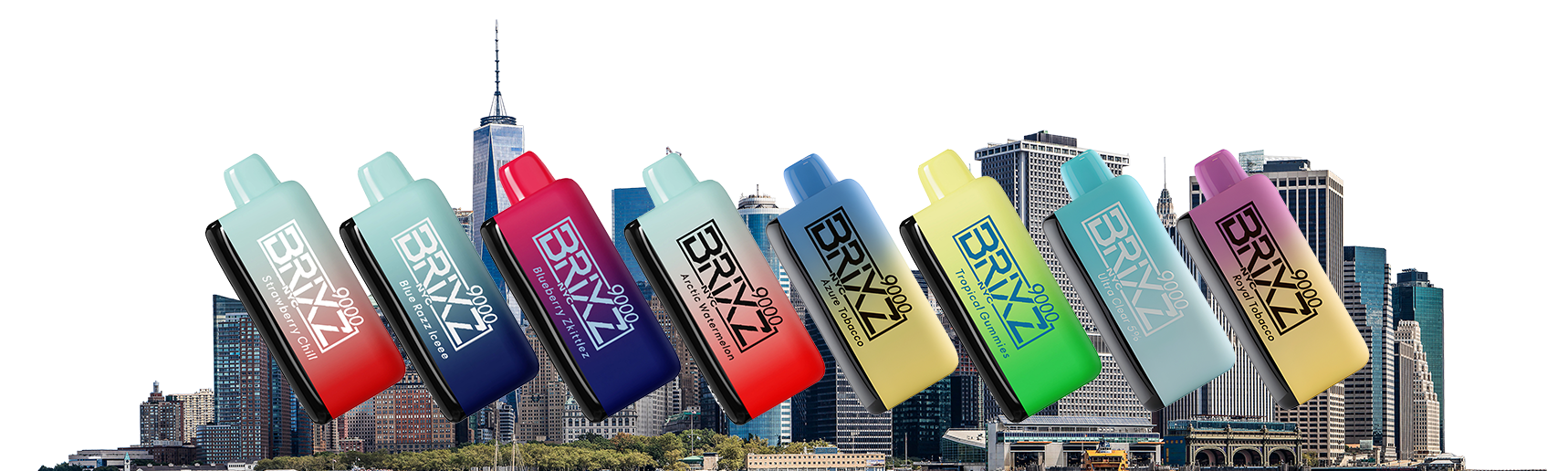 elf bar vape uk Dazed8 Blue Zkittles Brixz Disposable | 7 grams main image 1