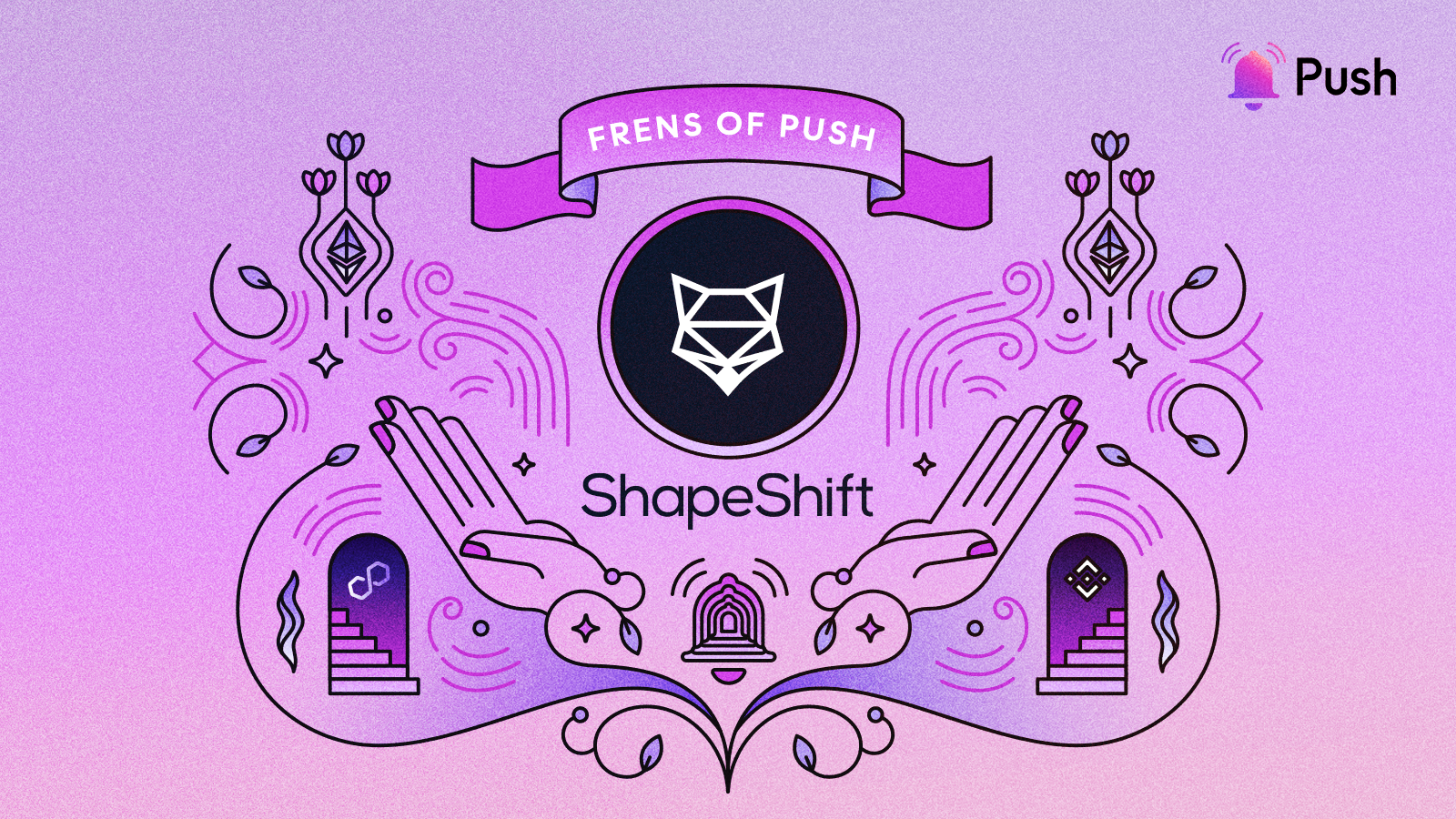 Shaping The Future of The DEX User Experience | Push x ShapeShift🦊 | by  Push Protocol | Push Chain | Medium