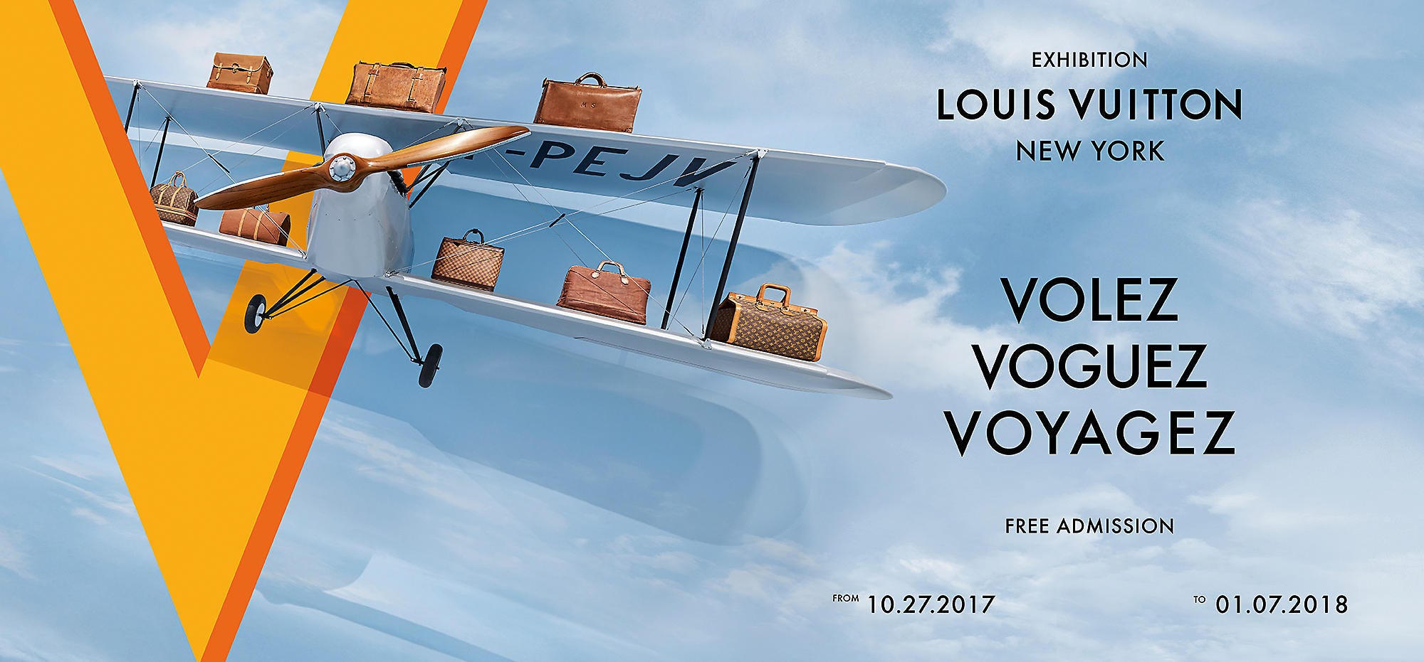 LOUIS VUITTON VOLEZ VOGUEZ VOYAGEZ ポスター Volez, Voguez, Voyagez: The Story of Louis Vuitton | by Amy