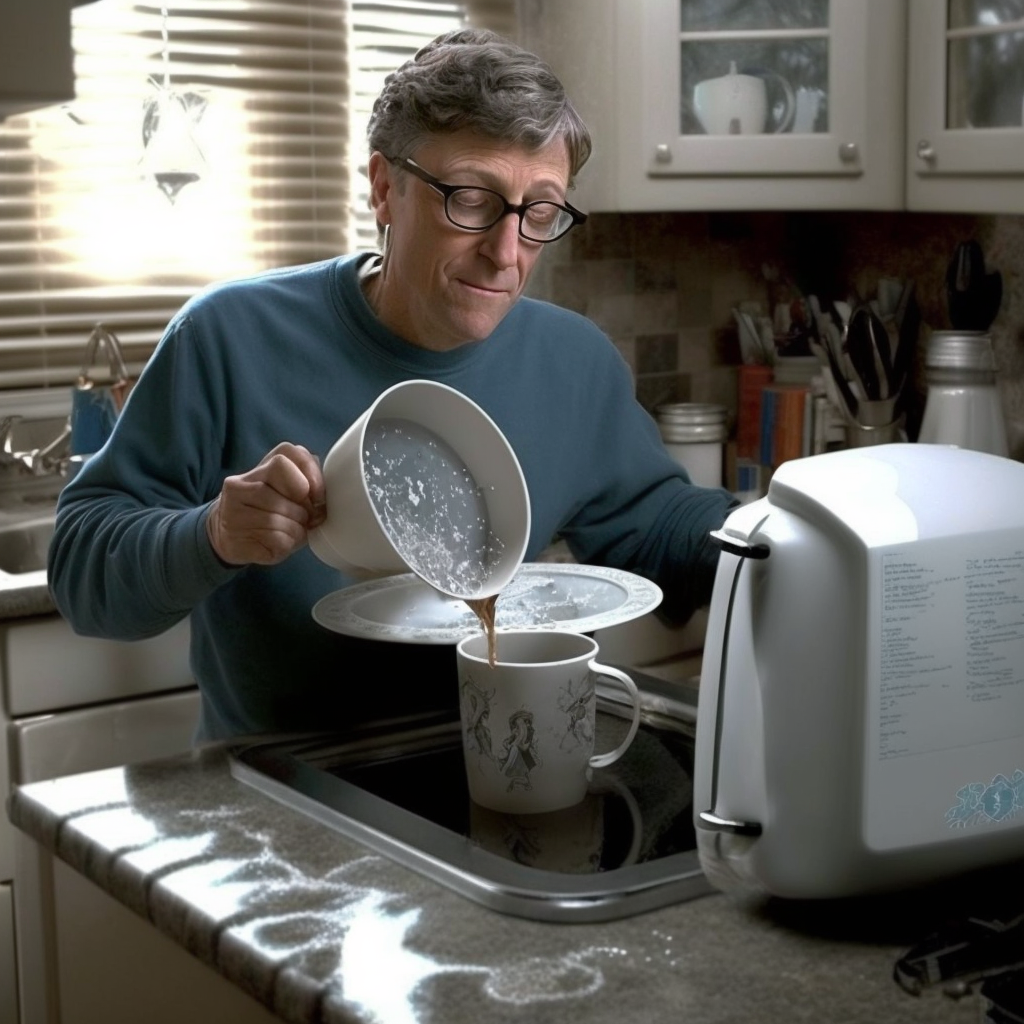 Washing Dishes is the New Yoga for Brain Workers, as Proven by Bill Gates,  Barack Obama, and Others | by Nihan Kucukural | Curious | Medium, image size:1024x1024