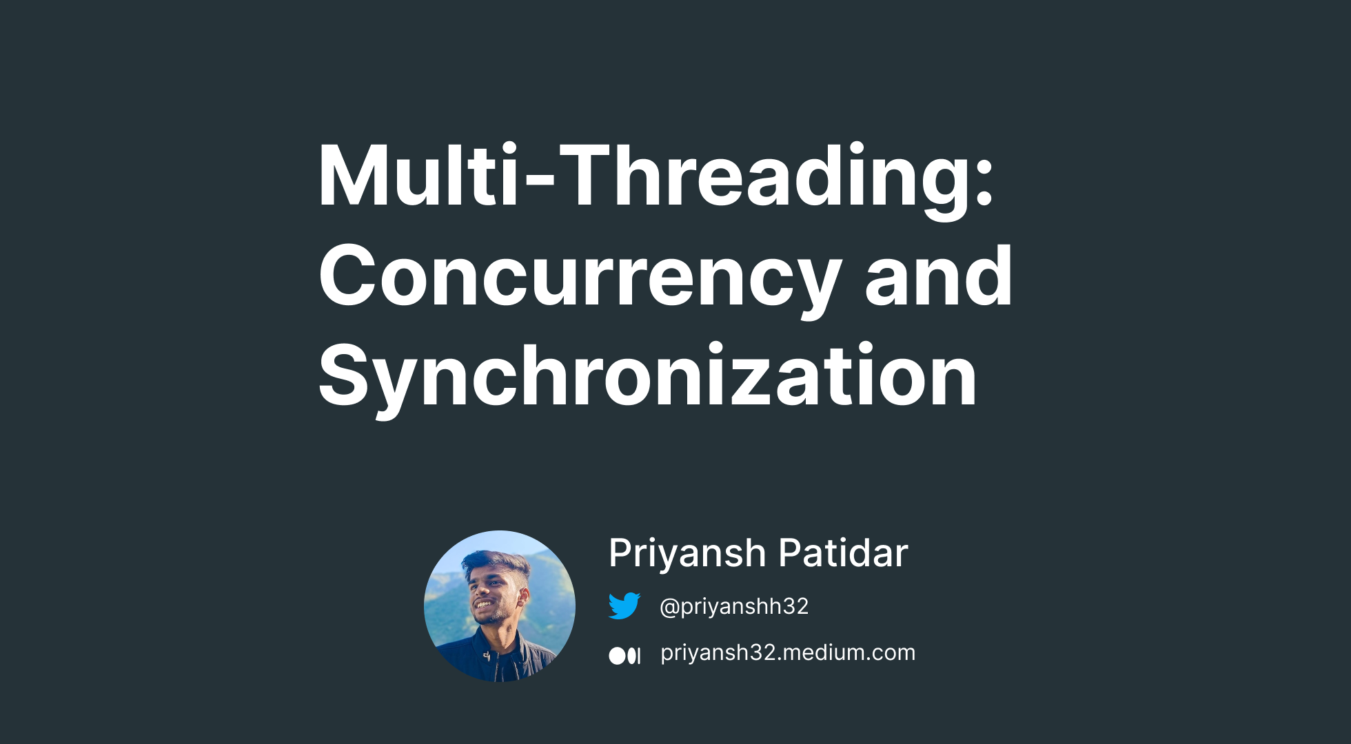 Multi-Threading: Concurrency and Synchronization | by