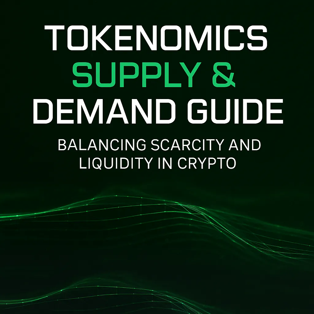 Tokenomics Supply & Demand Guide: Balancing Scarcity and Liquidity in Crypto  | by GriGon | Medium