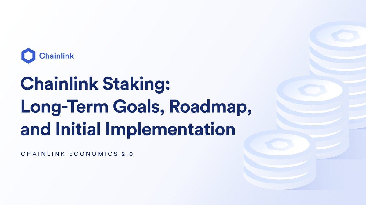 Staking Chainlink: Mengeksplor Tujuan Jangka Panjang, Roadmap, dan  Implementasi Awal | by Chainlink_ID | Chainlink Community | Medium