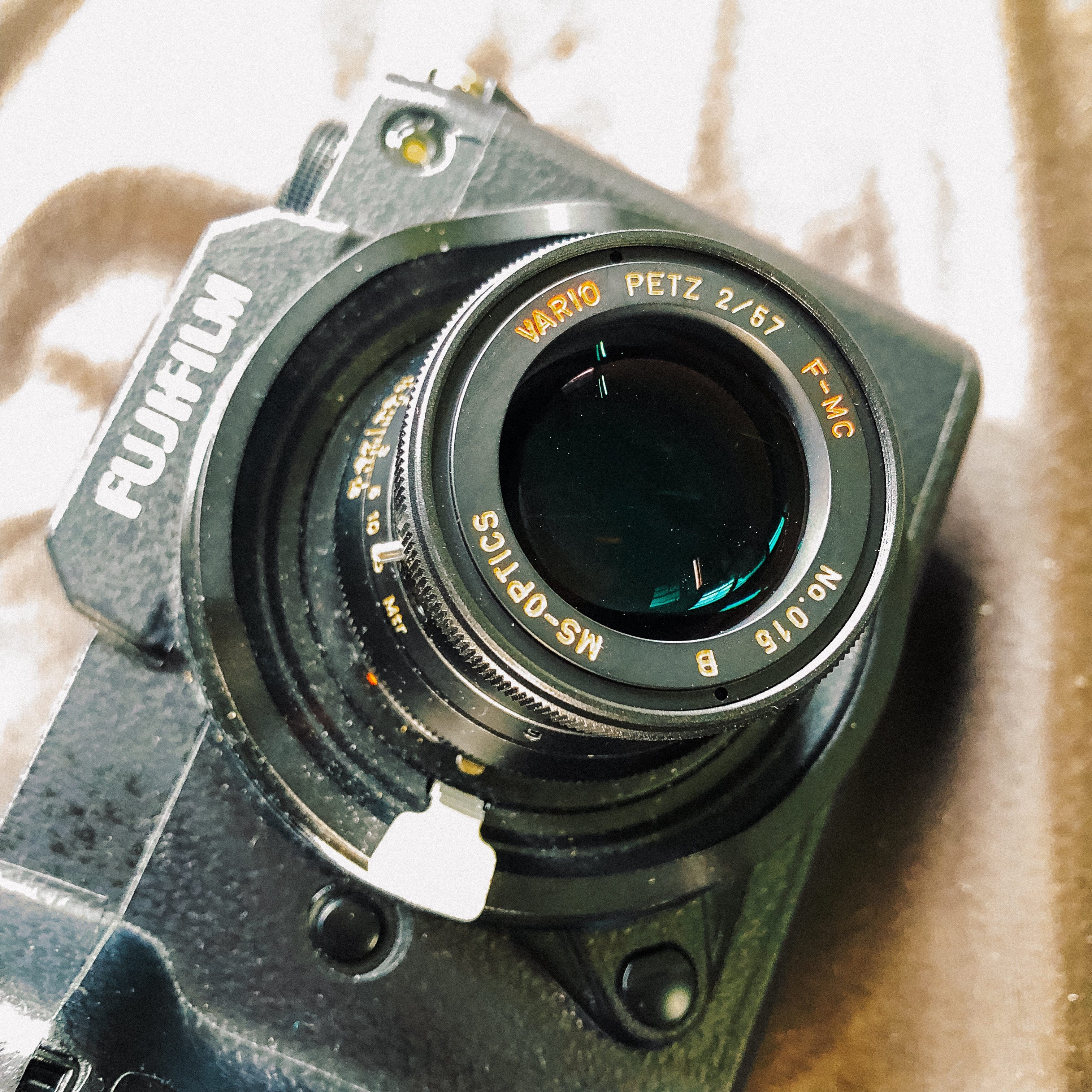 F*0様 65MS-OPTICS Vario Petz 2/57 F-MC レン 初試。宮崎光學