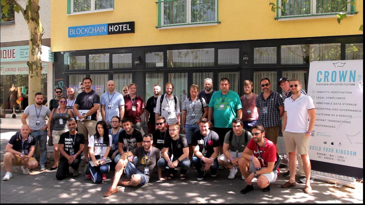 Crown Meeting Culminates with Use Case Focused Community Meetup at the  BlockchainHotel in Essen, Germany | by J. Herranz | Crown Platform | Medium