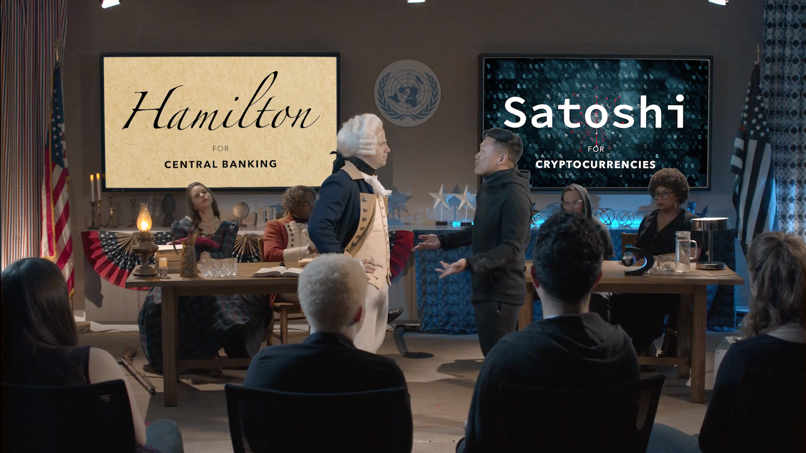 Bitcoin Rap Battle: Hamilton vs. Satoshi | by Reid Hoffman | Medium