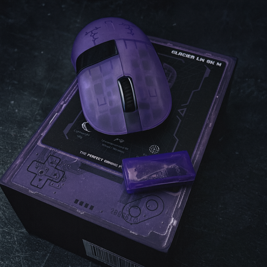 Small Screen, Big Debut: Chilkey's First Gaming Mouse, the Glacier