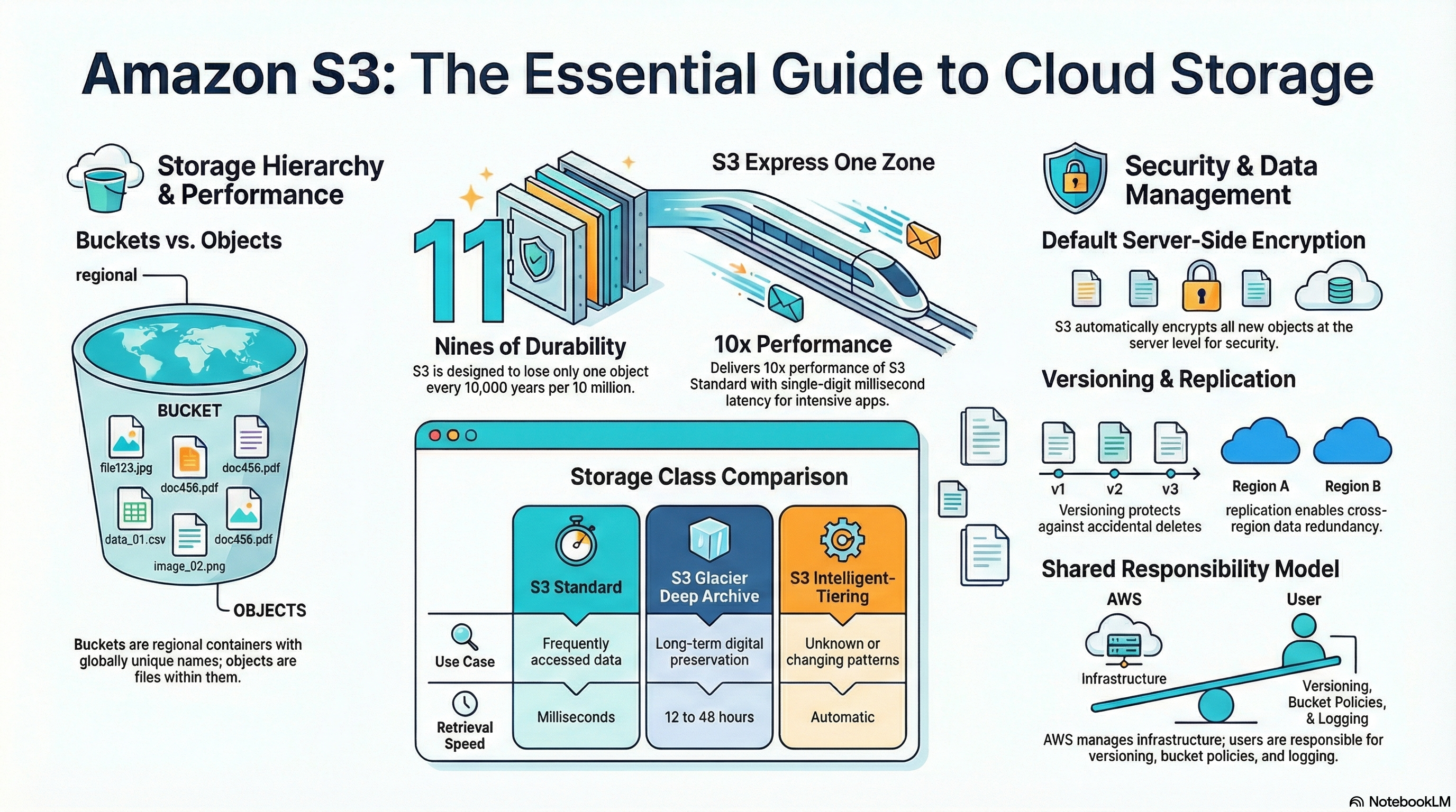 Amazon S3 Explained: Buckets, Security, and Storage Classes | Medium