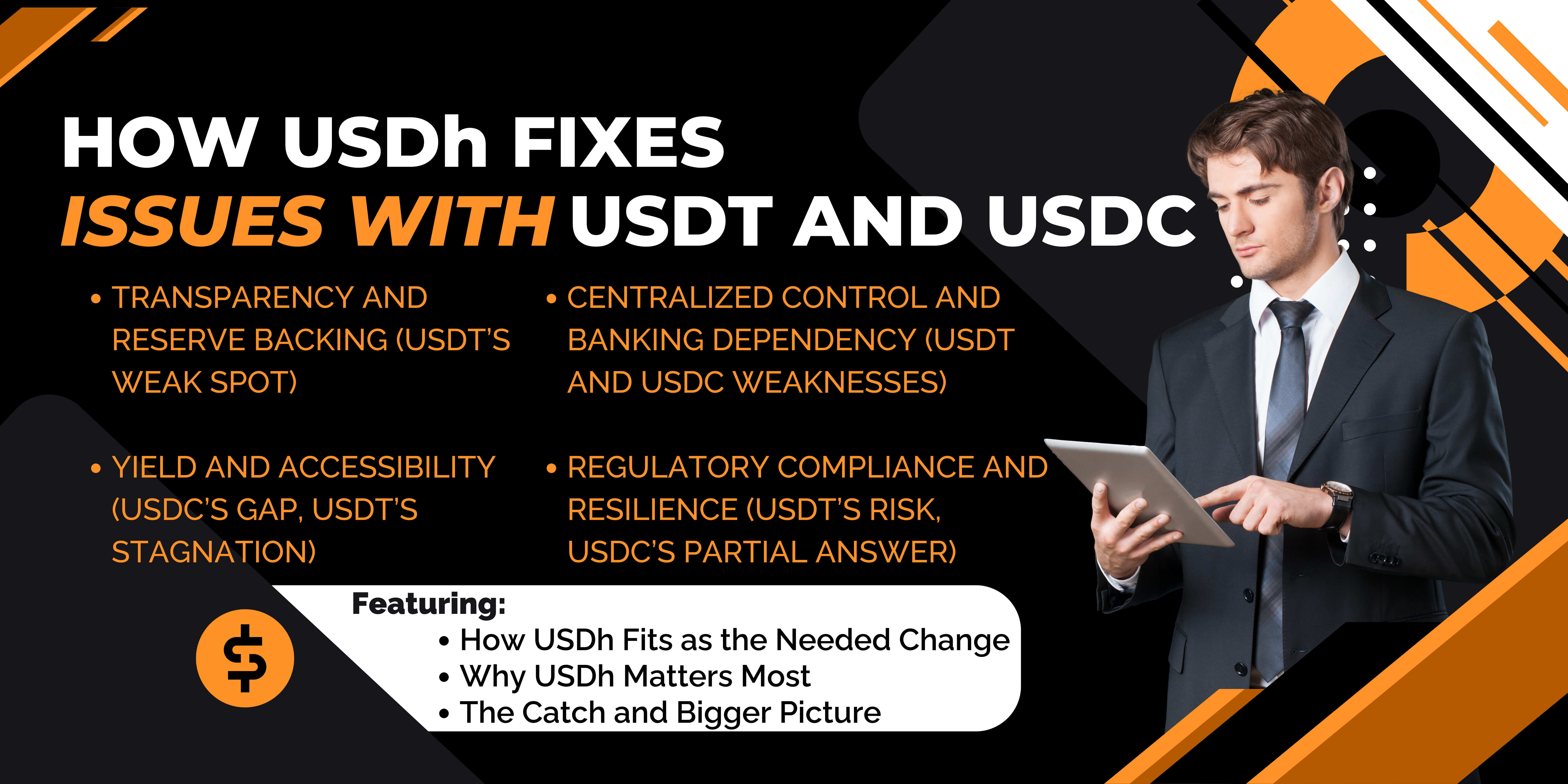 How USDh Fixes Issues with USDT and USDC | by Prince Troy | Medium