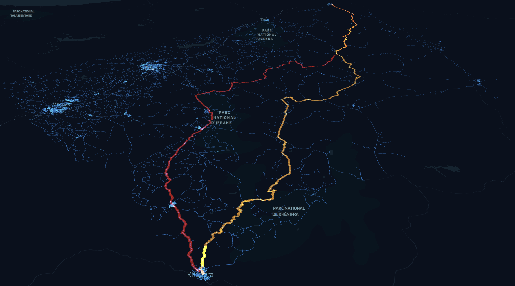 Dijkstra's algorithm weighted by travel time in OSM networks | by