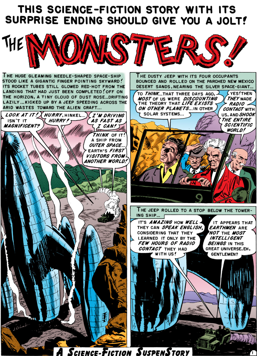 EC Comics' The Monsters! Causes Us to Confront Ourselves | by Matthew  Teutsch | Medium