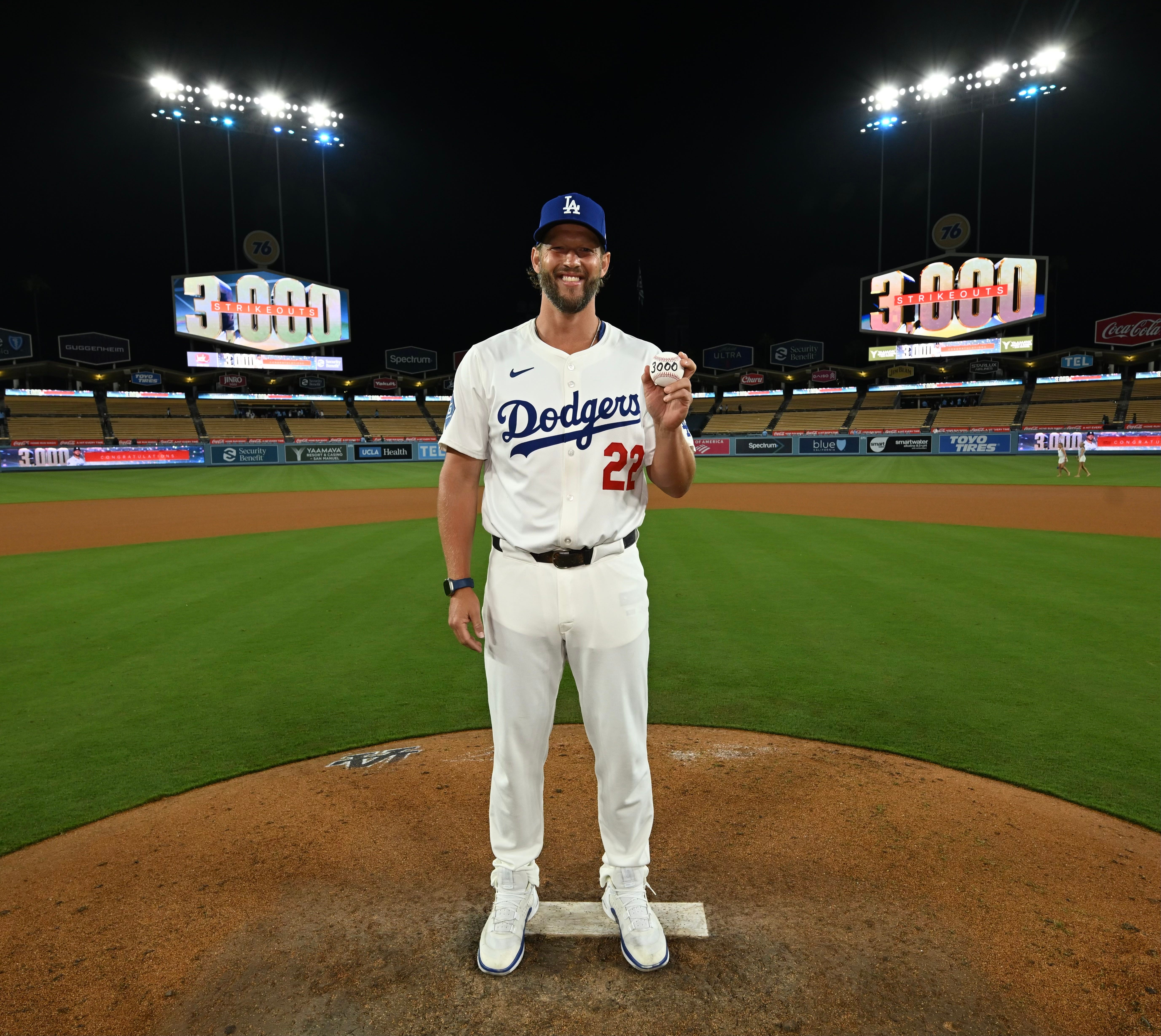 Clayton Kershaw becomes Mr. 3,000 | by Cary Osborne | Dodger Insider