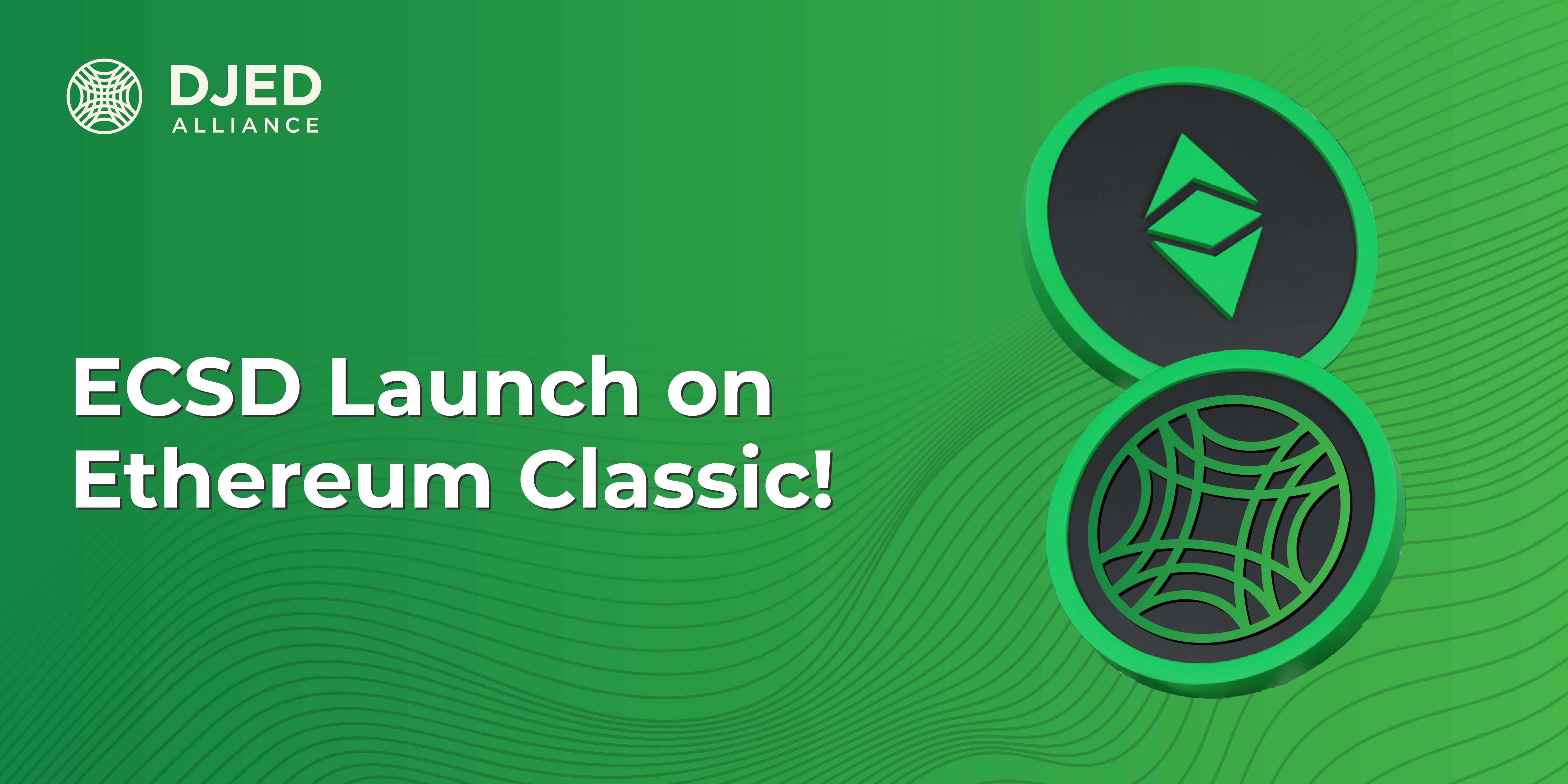 Ethereum Classic Stable Dollar (ECSD) Launches on Mainnet | by Wen-Chiao Su  | Djed Alliance | Medium