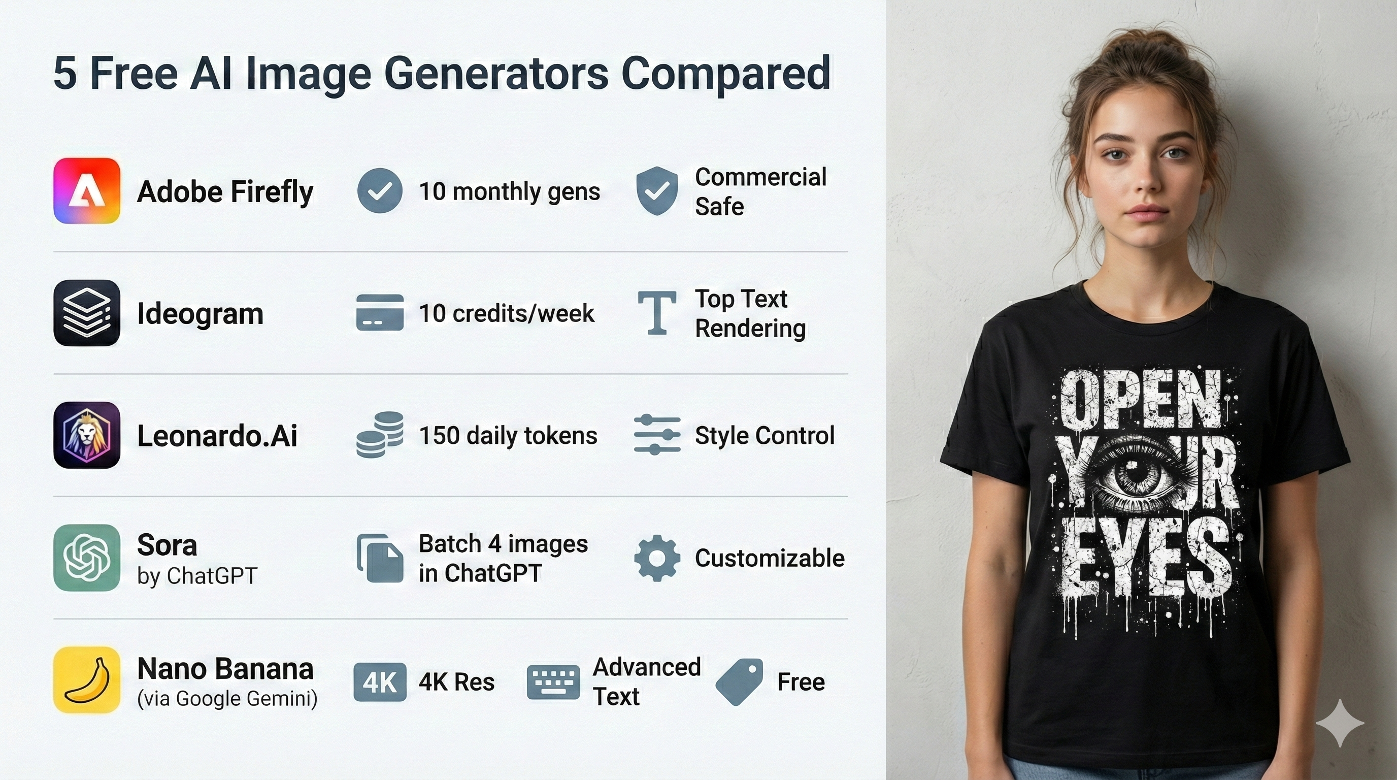 I Designed a T-Shirt With 5 Different AI Image Generators | by
