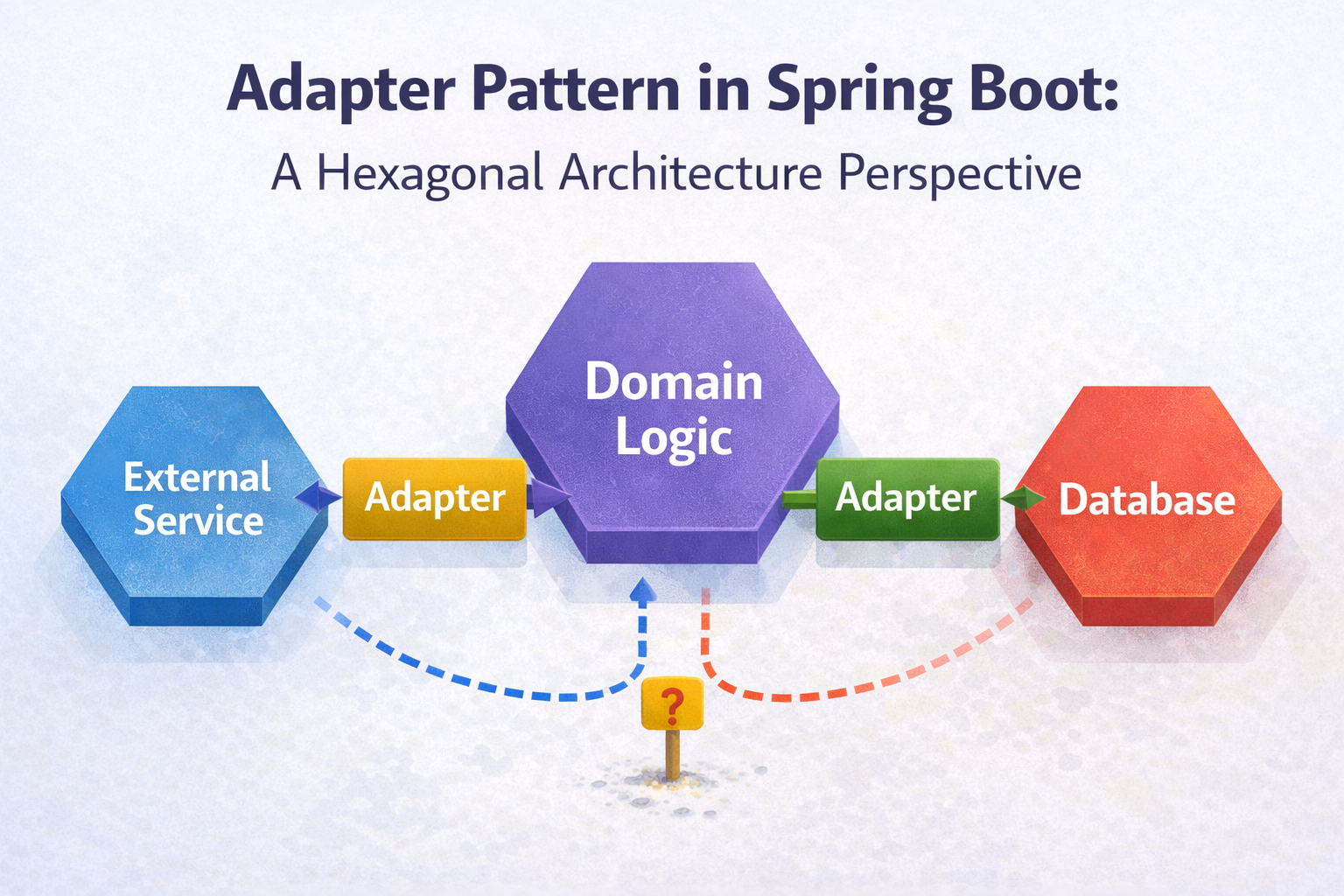 A detailed component interaction diagram showing: Payment (domain entity) in the center, ProcessPaymentUseCase interface above it, SavePaymentPort interface below it, PaymentService (implementing ProcessPaymentUseCase) in the application layer, PaymentController (inbound adapter) connecting via use case, and PaymentPersistenceAdapter (outbound adapter) implementing the SavePaymentPort with PaymentJpaEntity. Use color coding and arrows to show interface implementations and dependencies.