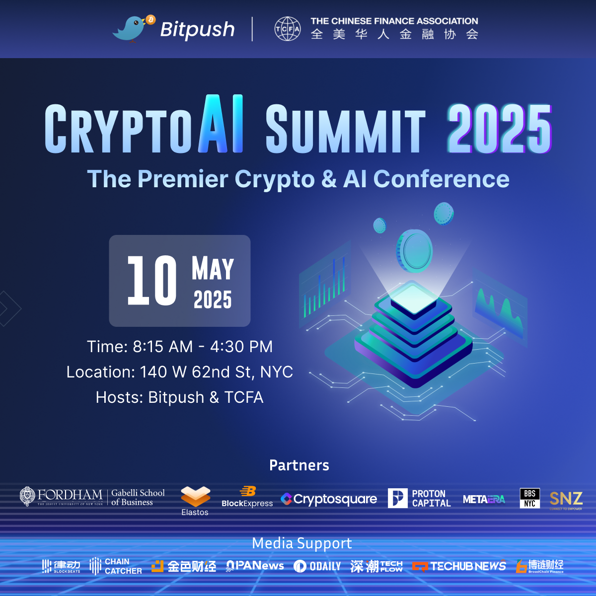 CryptoAI Summit 2025 Arrives in NYC — Secure Your Early Bird Pass Today |  by Bitpush News | Medium