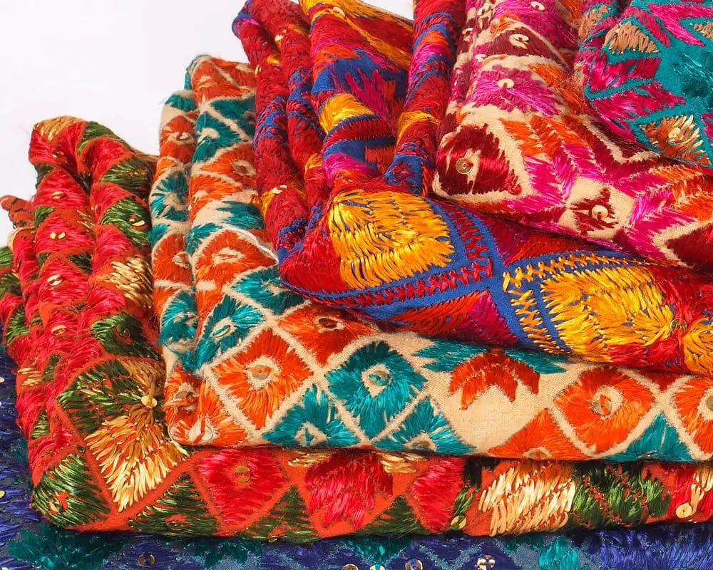 phulkari dress design 95 Phulkari ideas