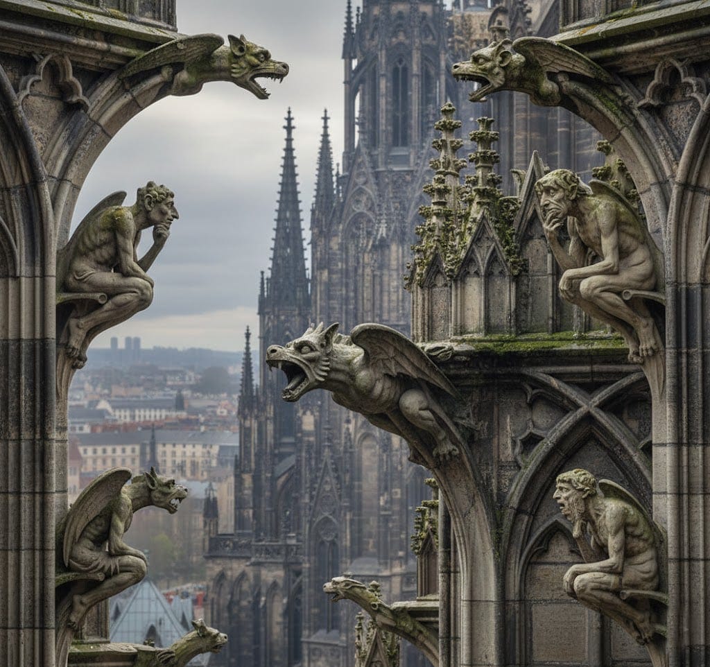 Stone Guardians from the Darkness: The Terrifying Secret of Gothic