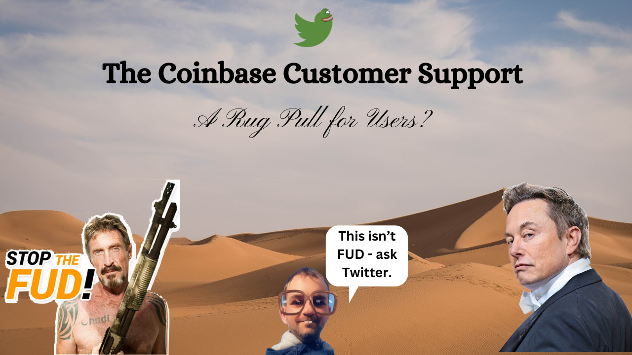 The Coinbase Customer Support — A Rug Pull for Users? | by Cryptonator`s |  Medium